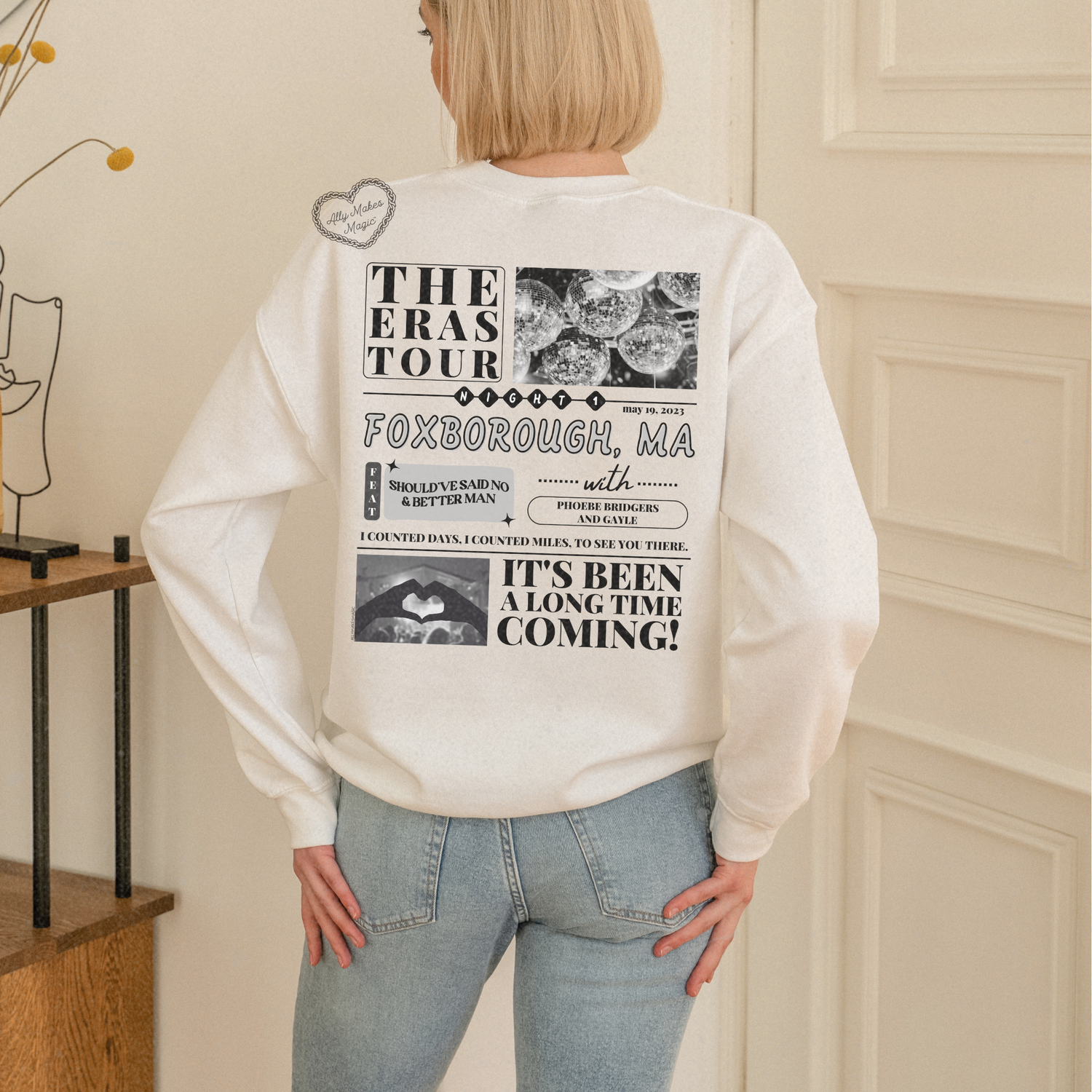 foxborough night 1 sweater | gildan *custom*