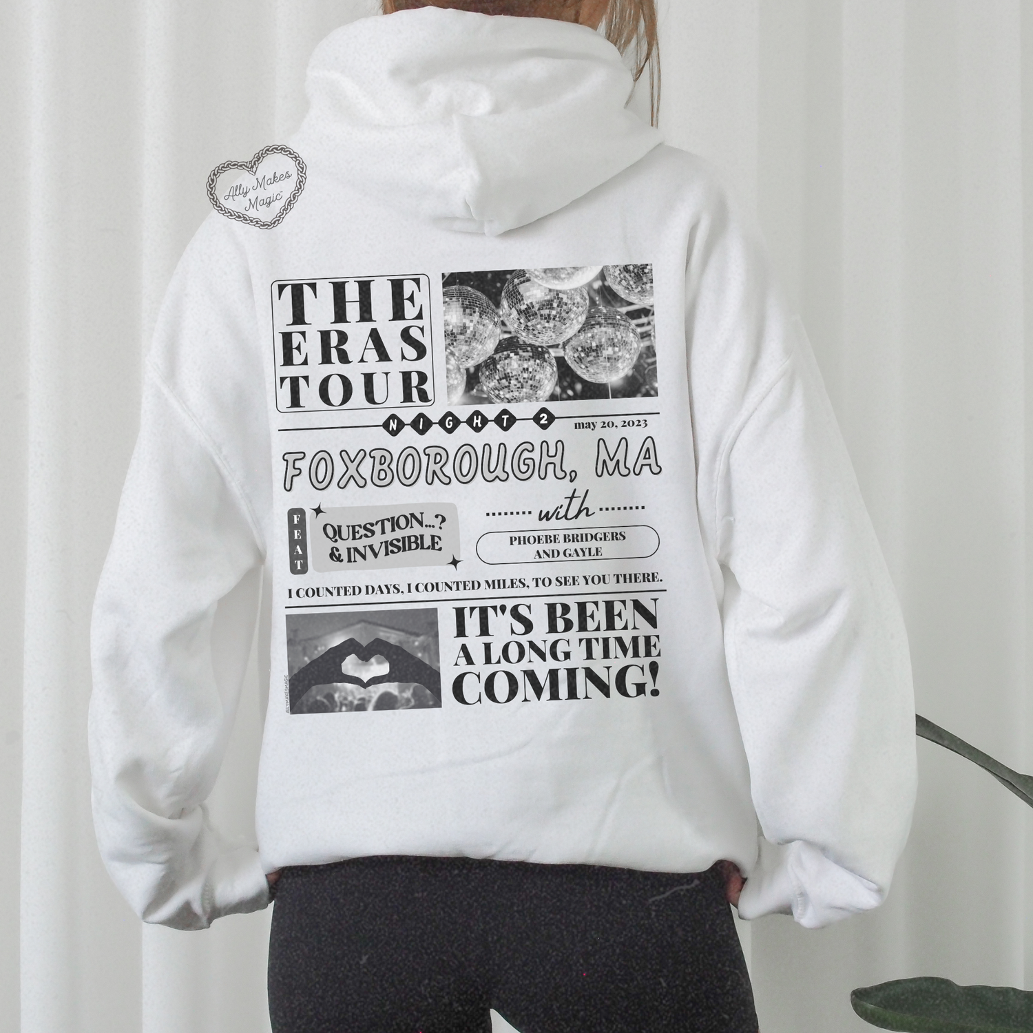 foxborough night 2 hoodie *custom*