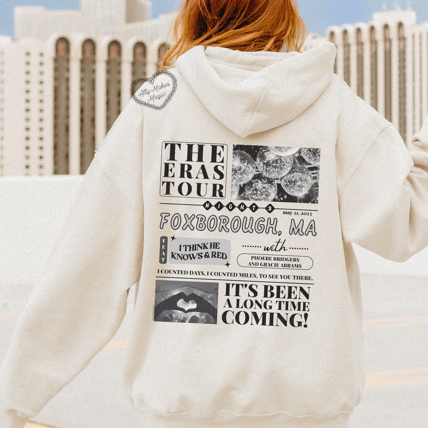 foxborough night 3 hoodie *custom*