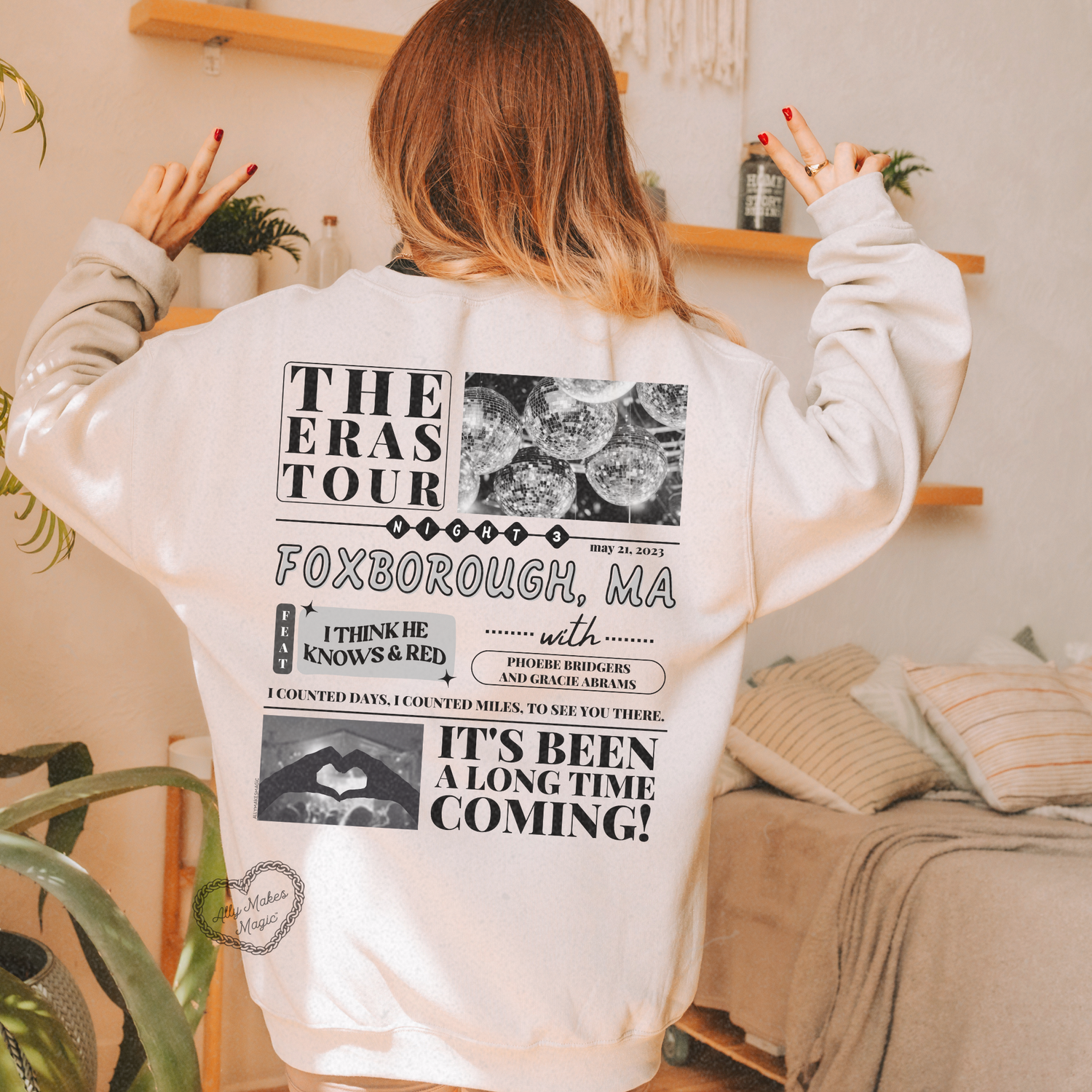 foxborough night 3 sweater | gildan *custom*