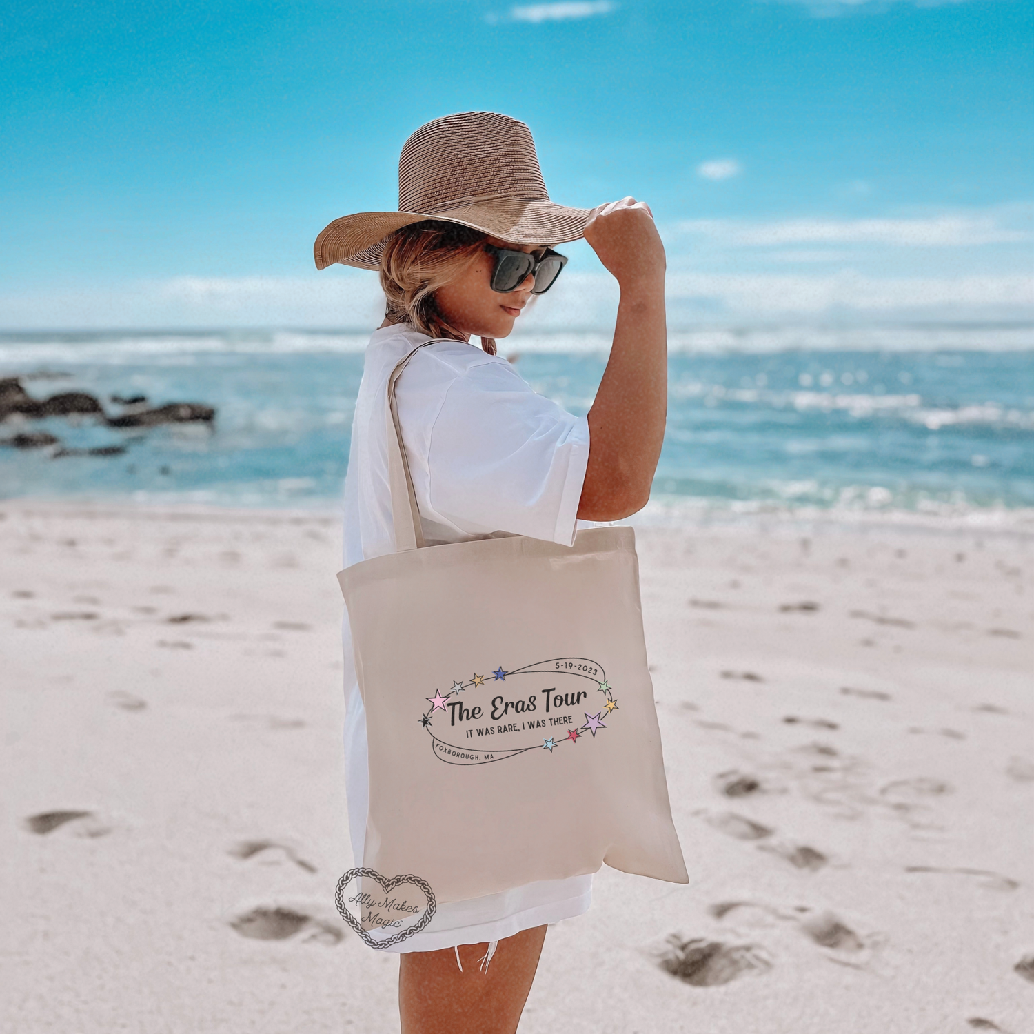 foxborough night 1 tote bag *custom*