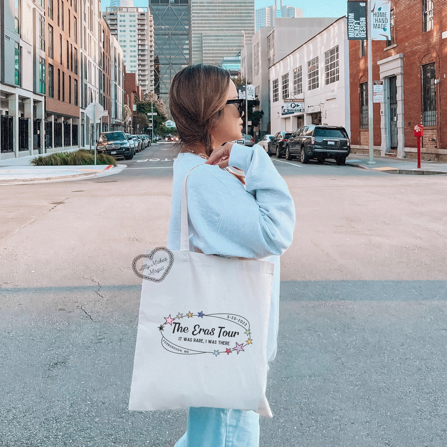 foxborough night 2 tote bag *custom*