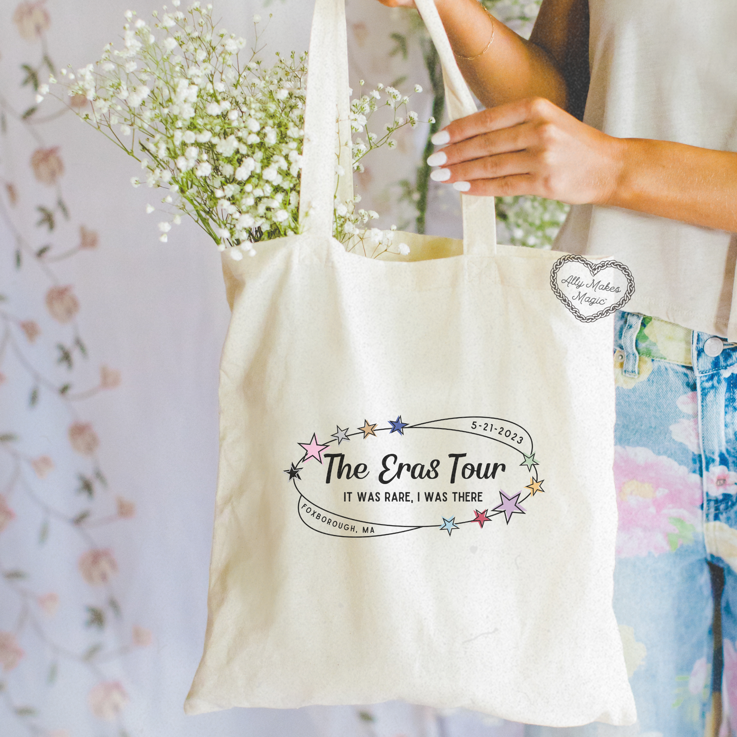 foxborough night 3 tote bag *custom*