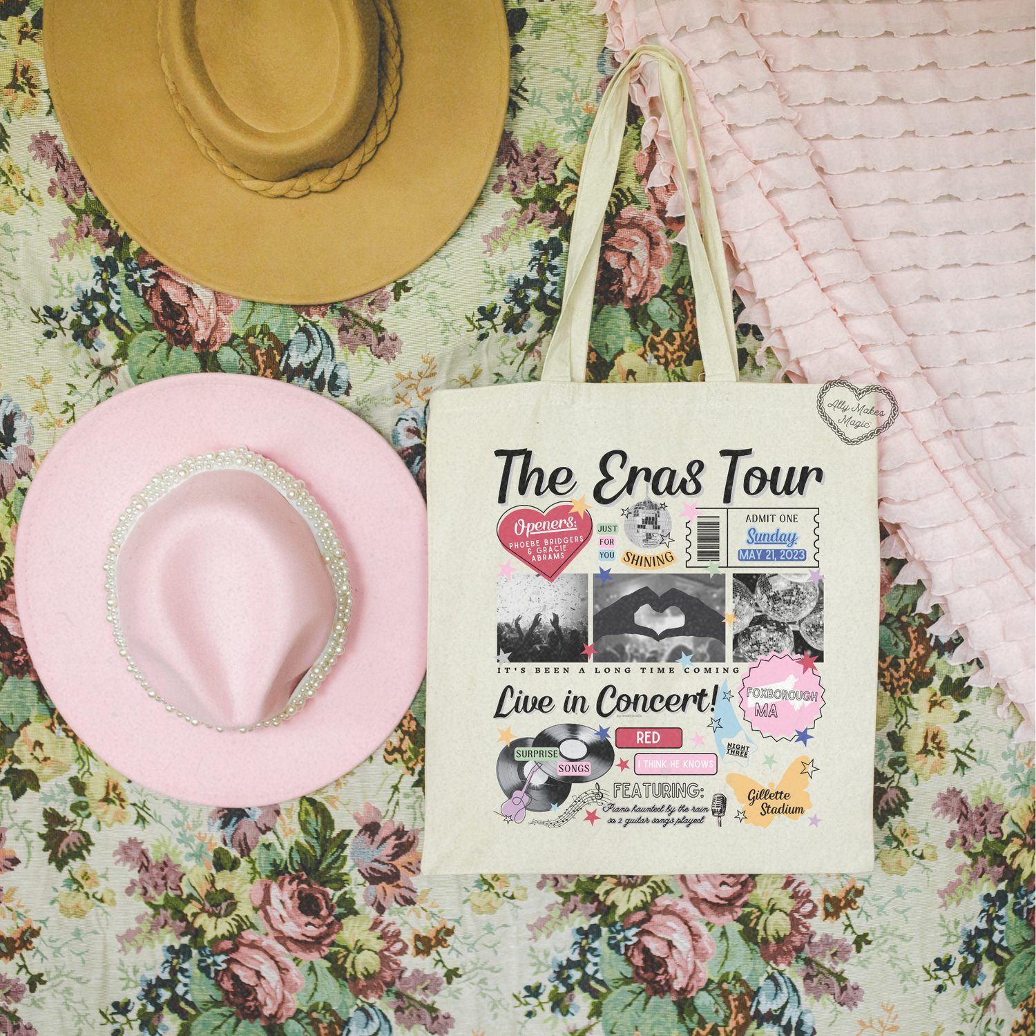 foxborough night 3 tote bag *custom*