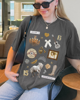 fearless collage tee