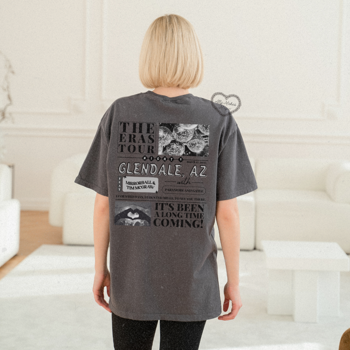 glendale night 1 t-shirt | comfort colors