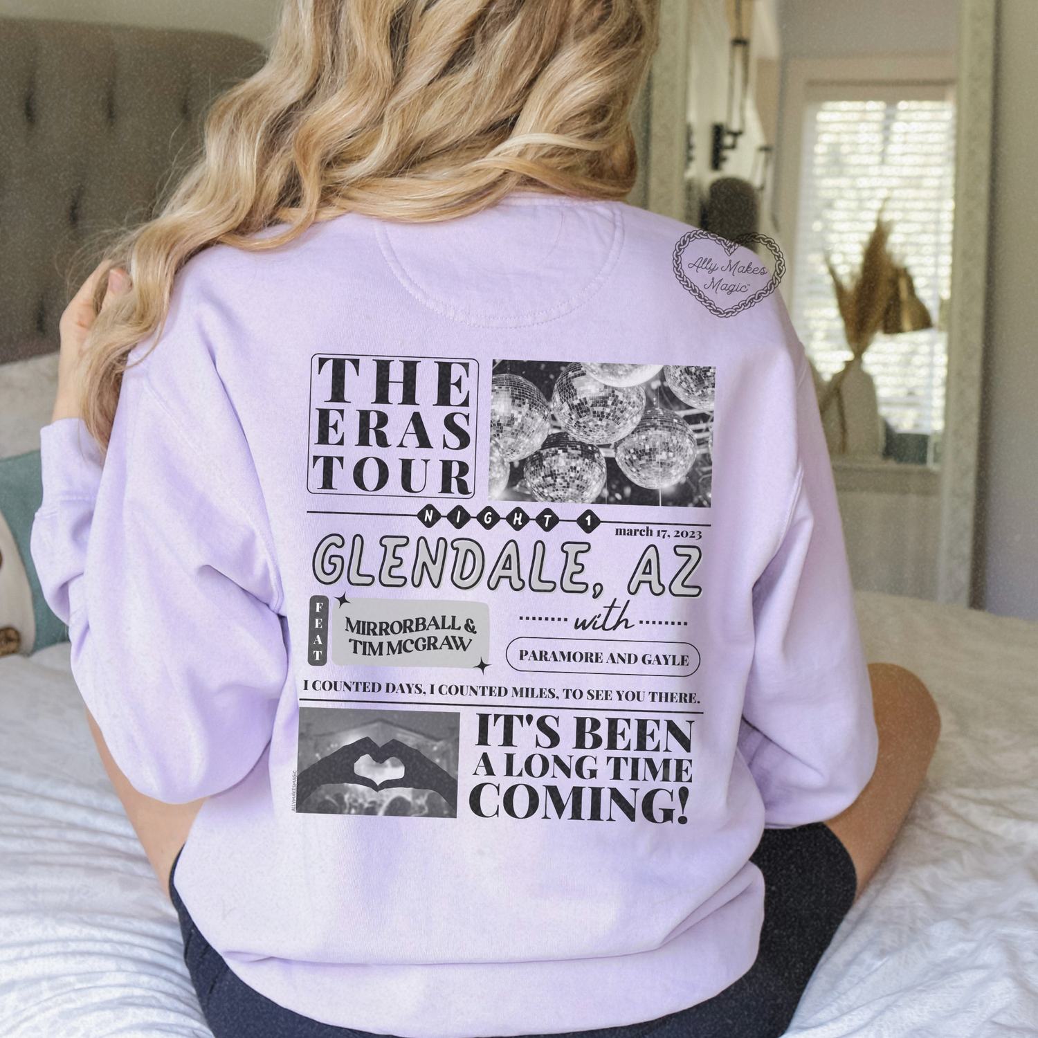 glendale night 1 pullover | comfort colors *custom*