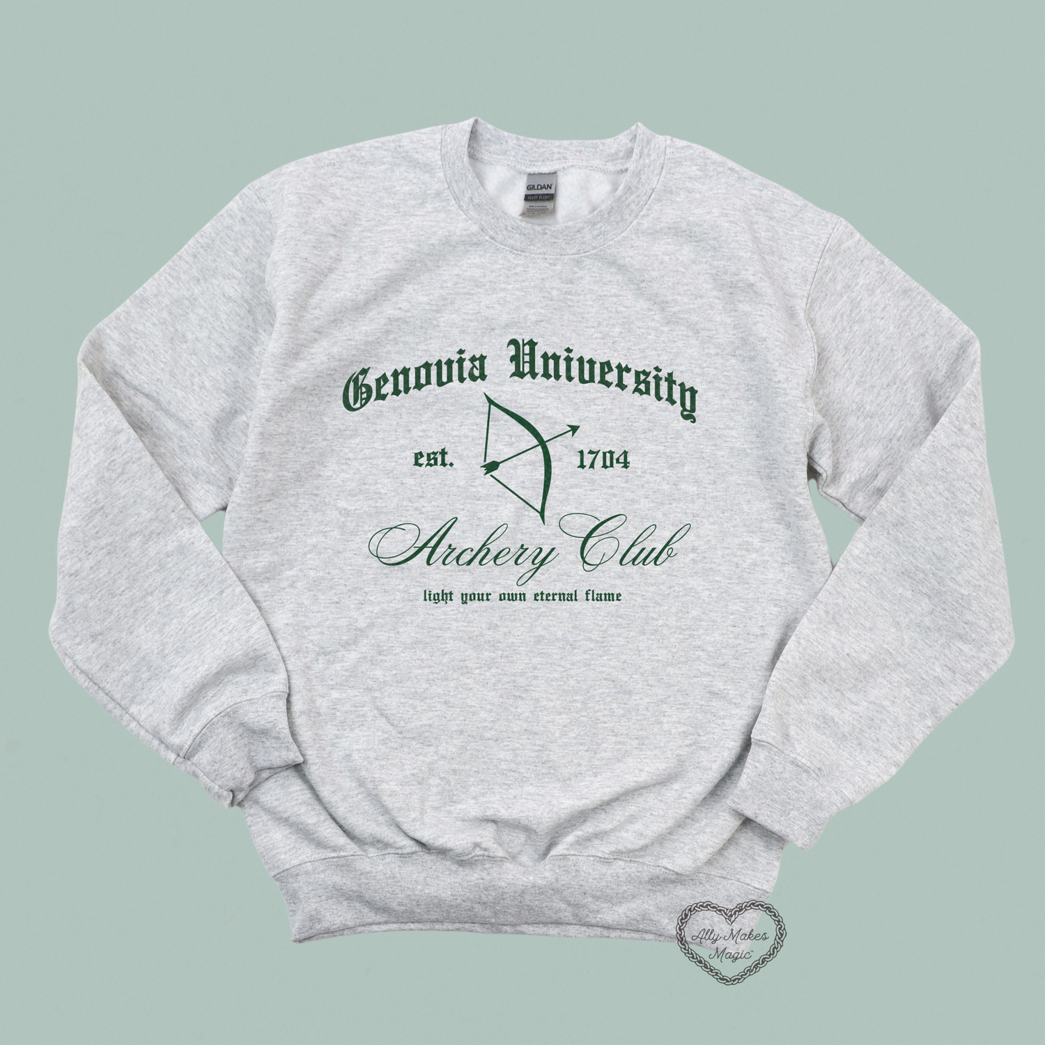 genovia archery club sweater