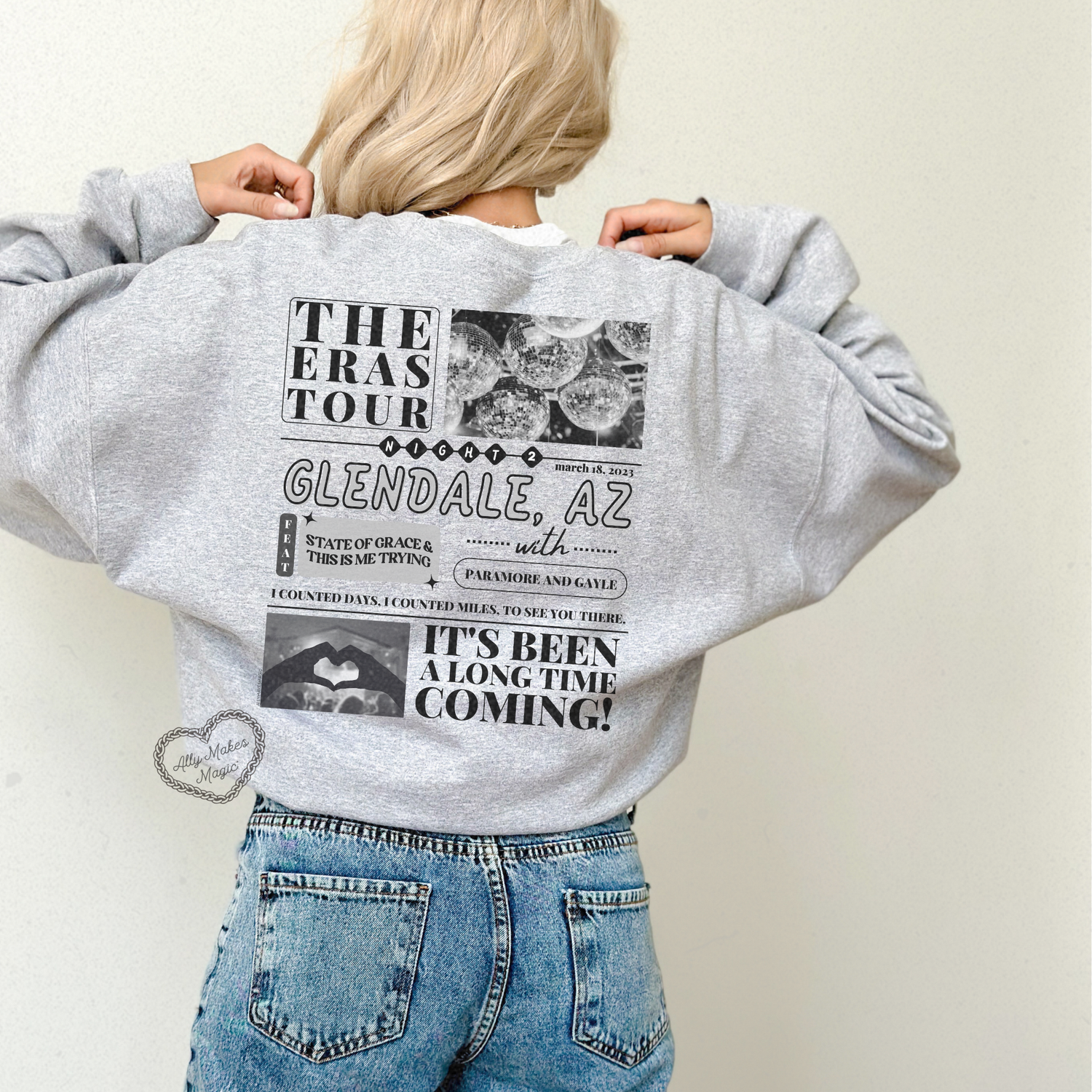 glendale night 2 sweater | gildan *custom*