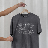 glitter on the floor tee