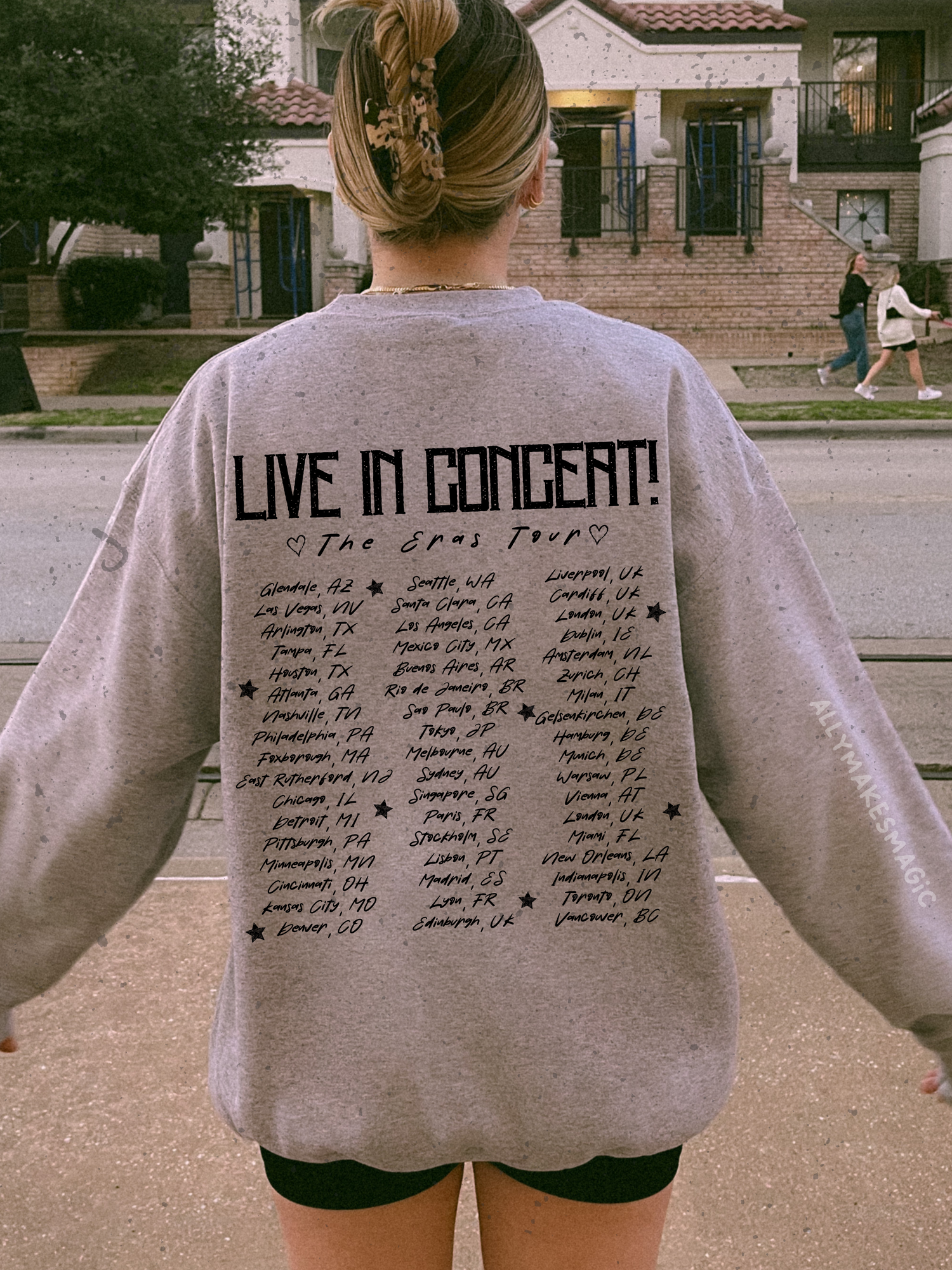 the grunge eras tour crewneck