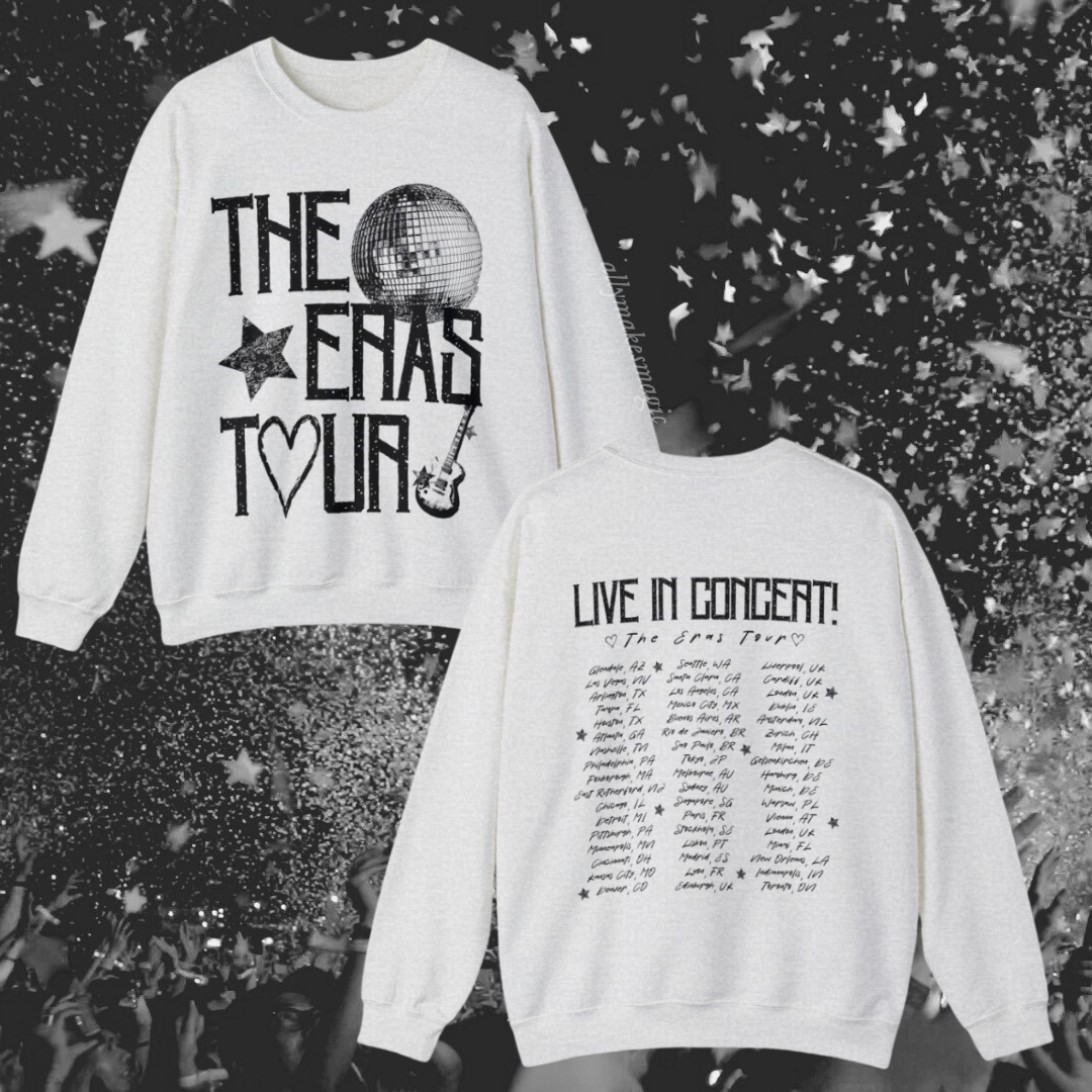 the grunge eras tour crewneck