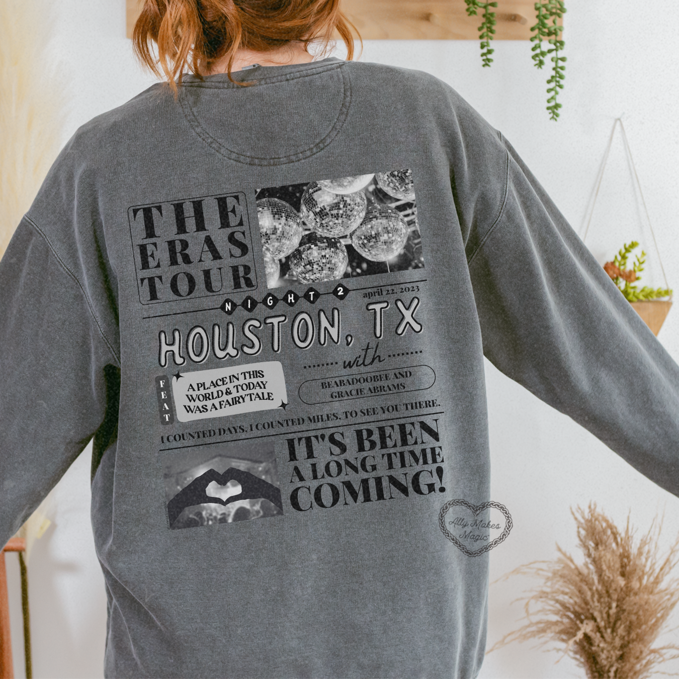 houston night 2 pullover | comfort colors