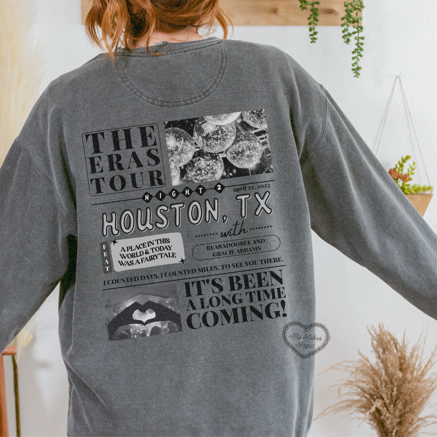 houston night 2 pullover | comfort colors *custom*
