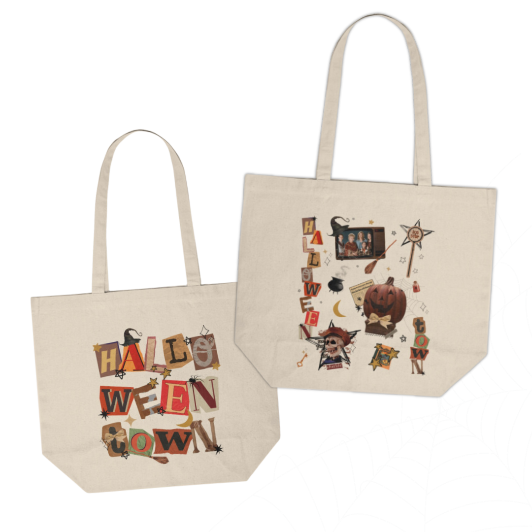 halloweentown tote bag