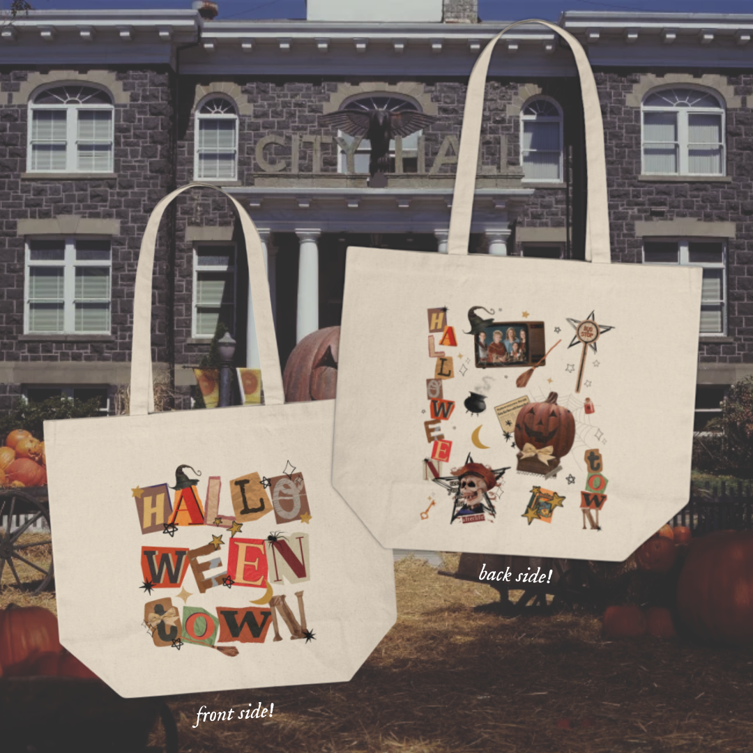 halloweentown tote bag