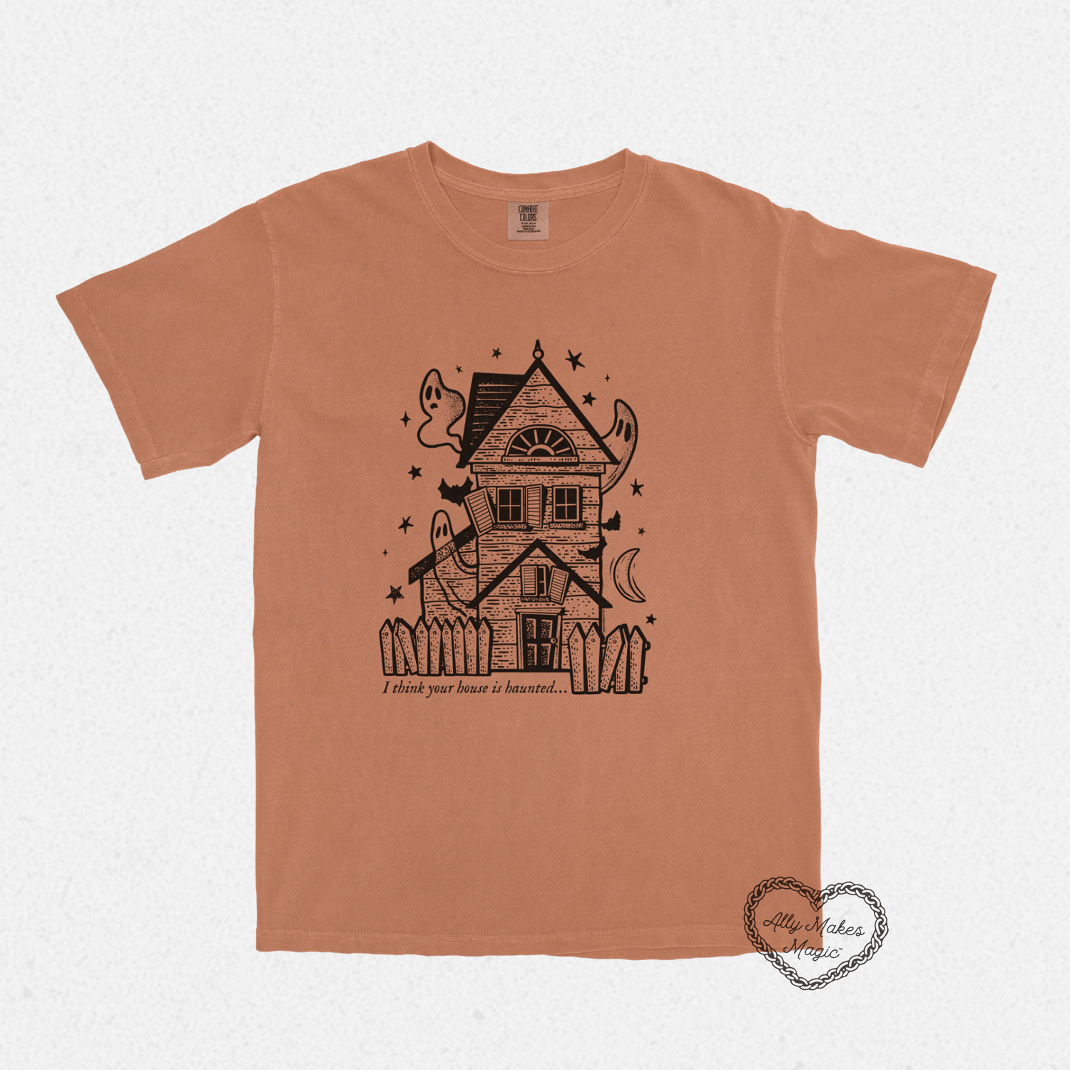 ur house is haunted tee