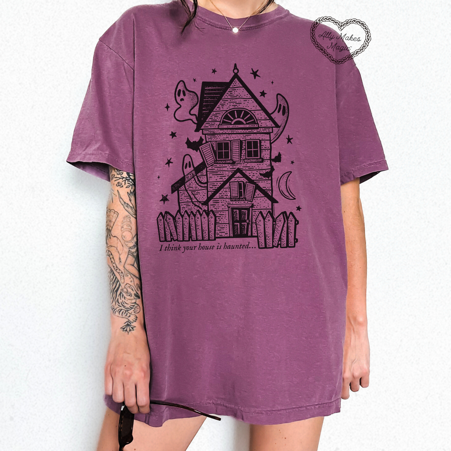 ur house is haunted tee