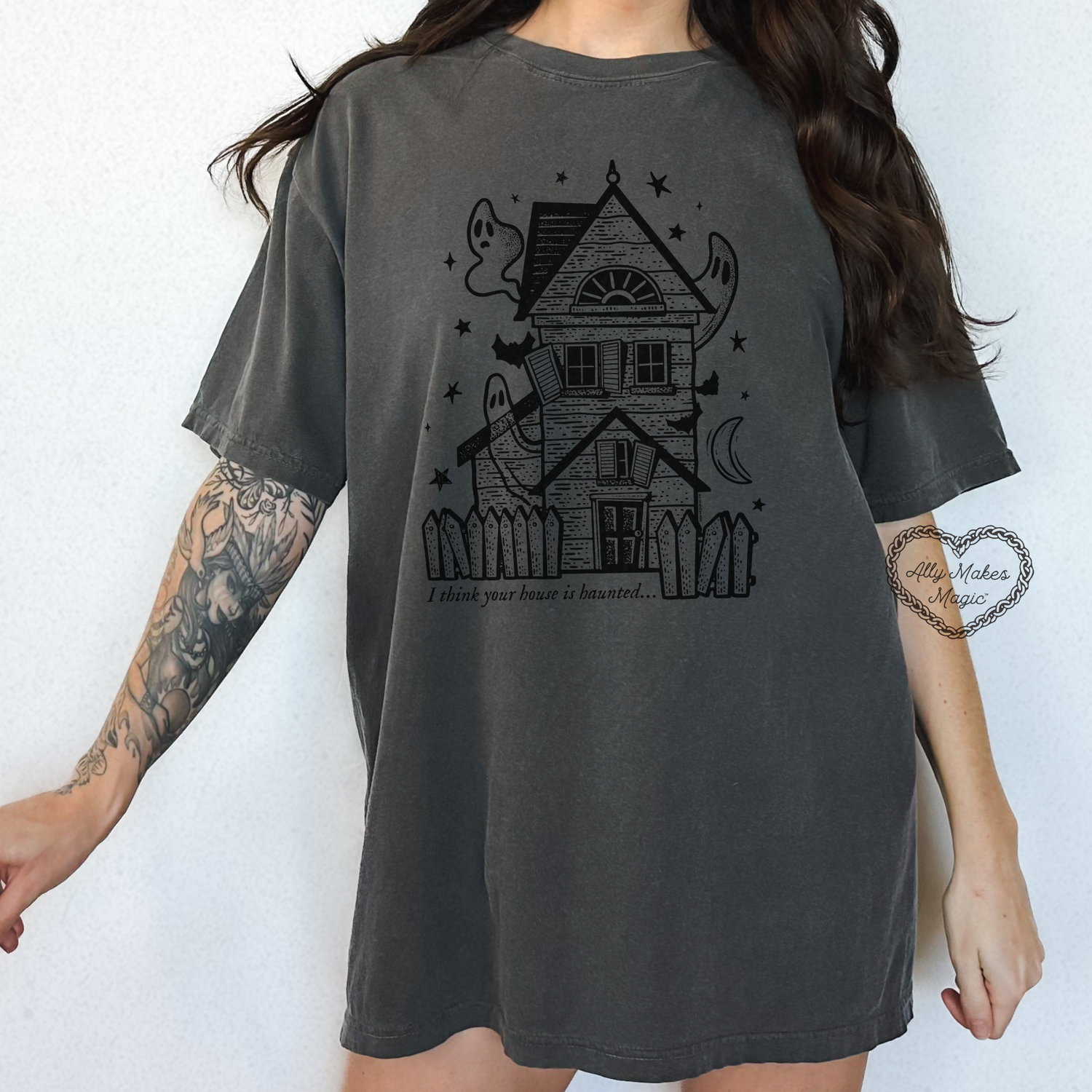 ur house is haunted tee