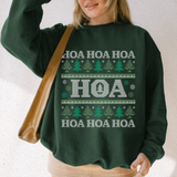 hoa hoa hoa ugly christmas sweater