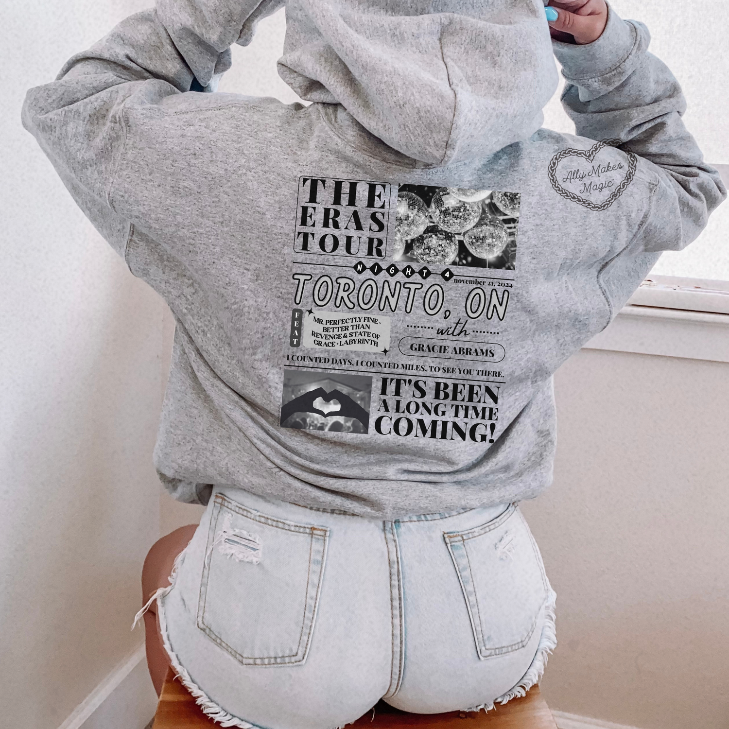 toronto night 4 hoodie *custom*