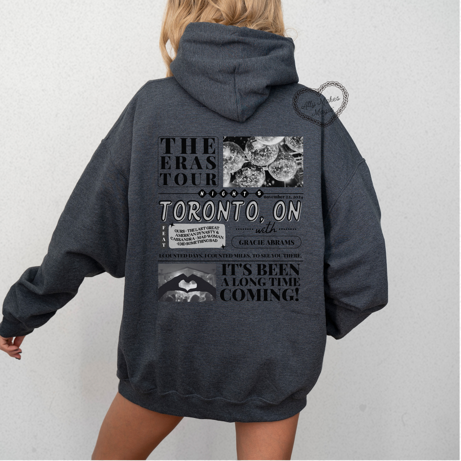 toronto night 5 hoodie *custom*