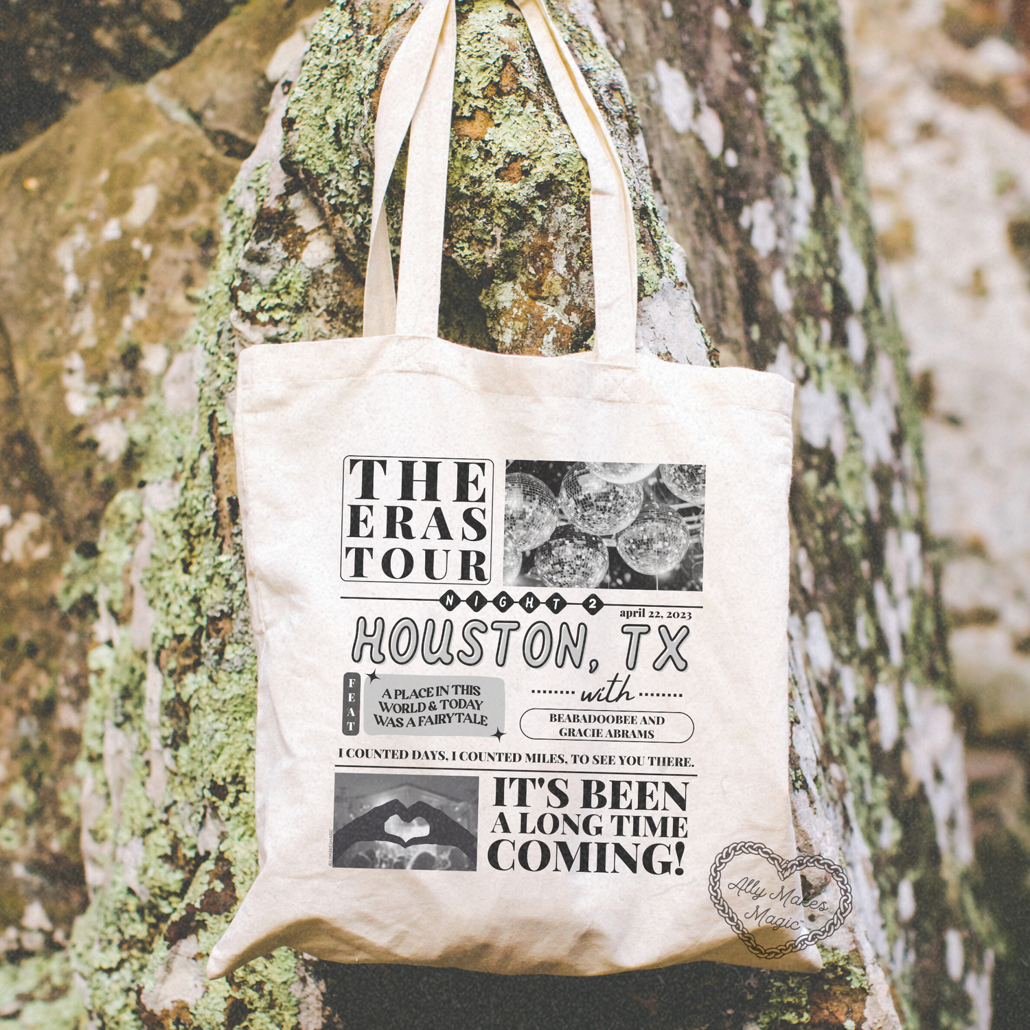 houston night 2 tote bag *custom*