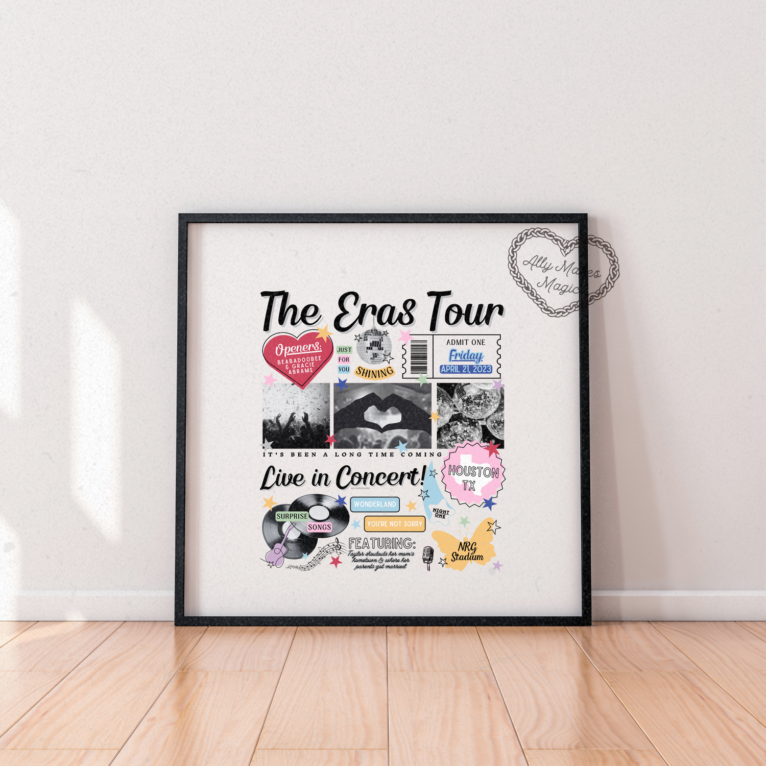 houston night 1 poster *custom*