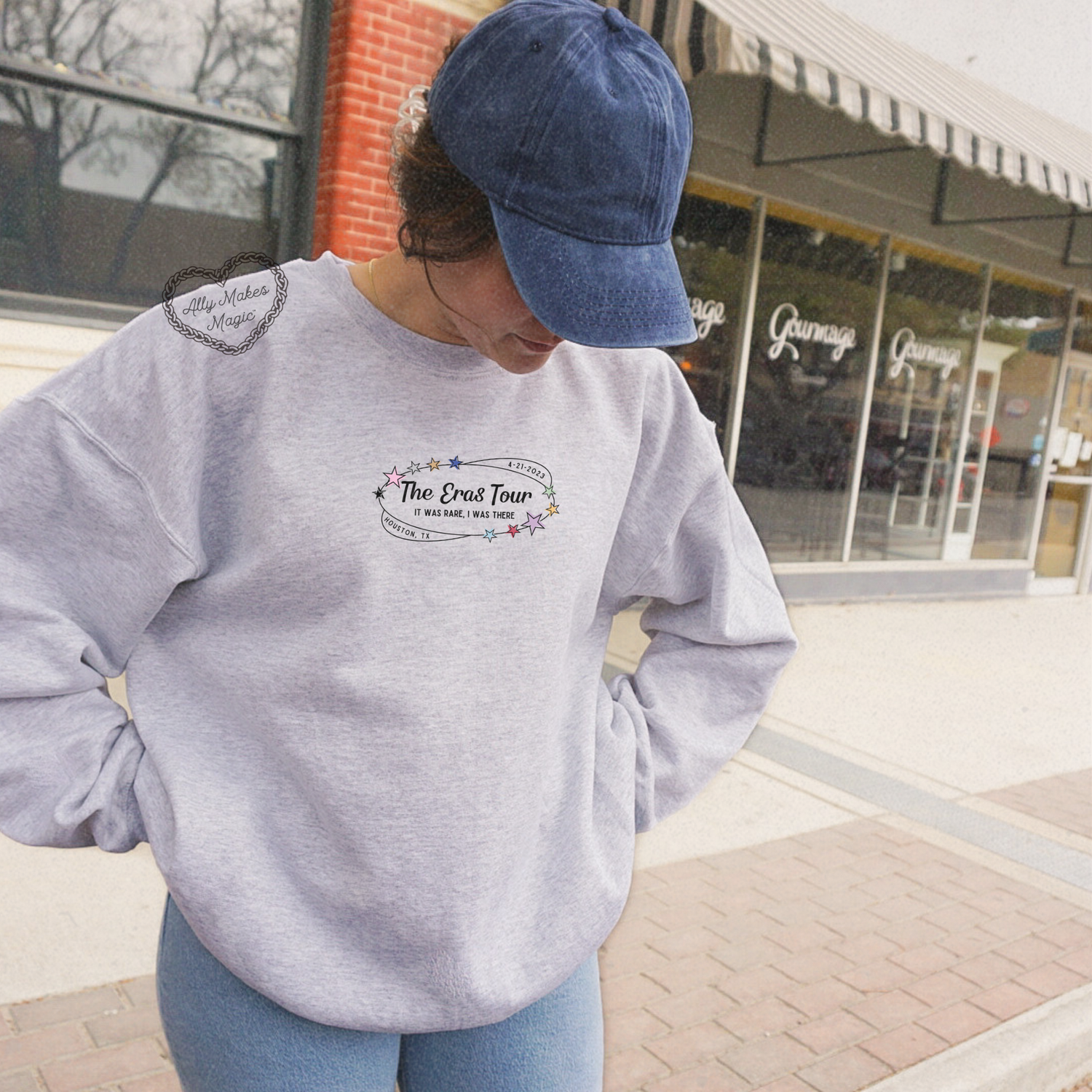 houston night 1 sweater | gildan *custom*