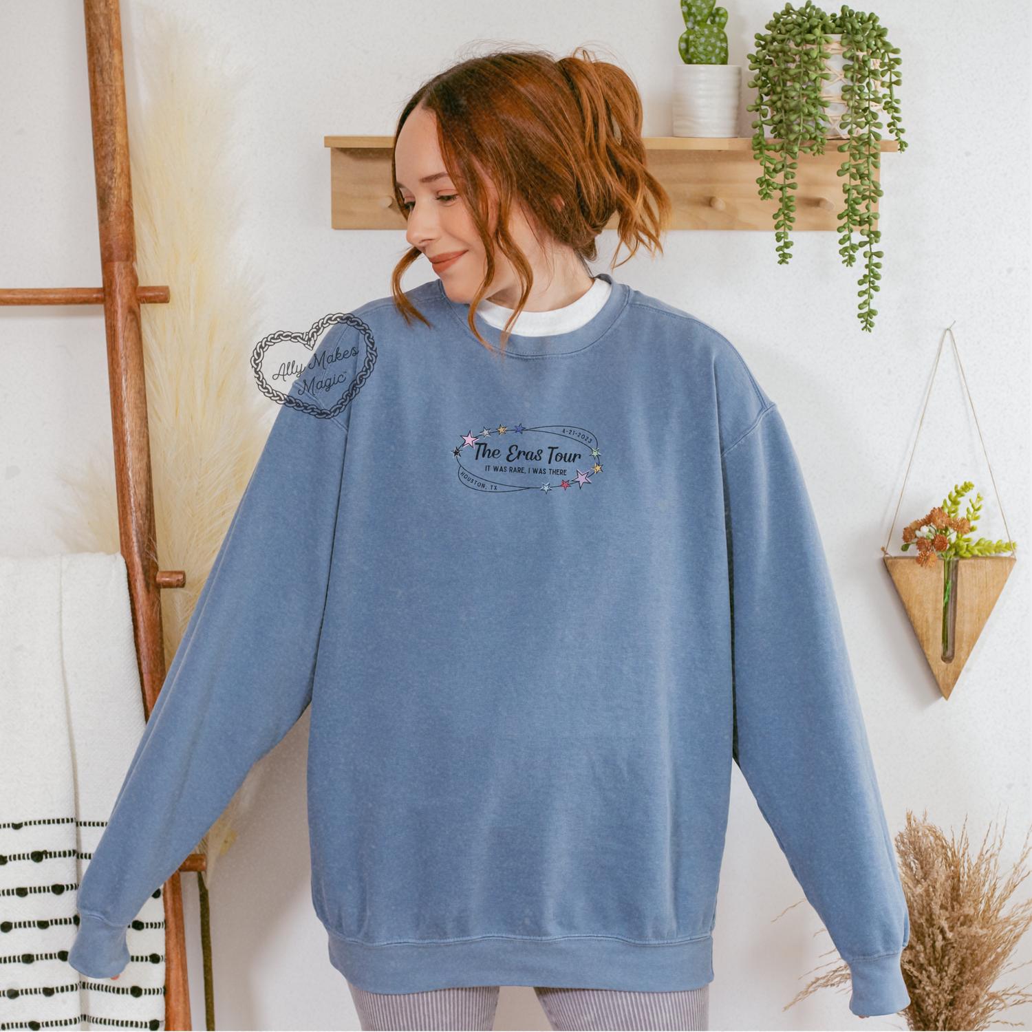 houston night 1 pullover | comfort colors *custom*