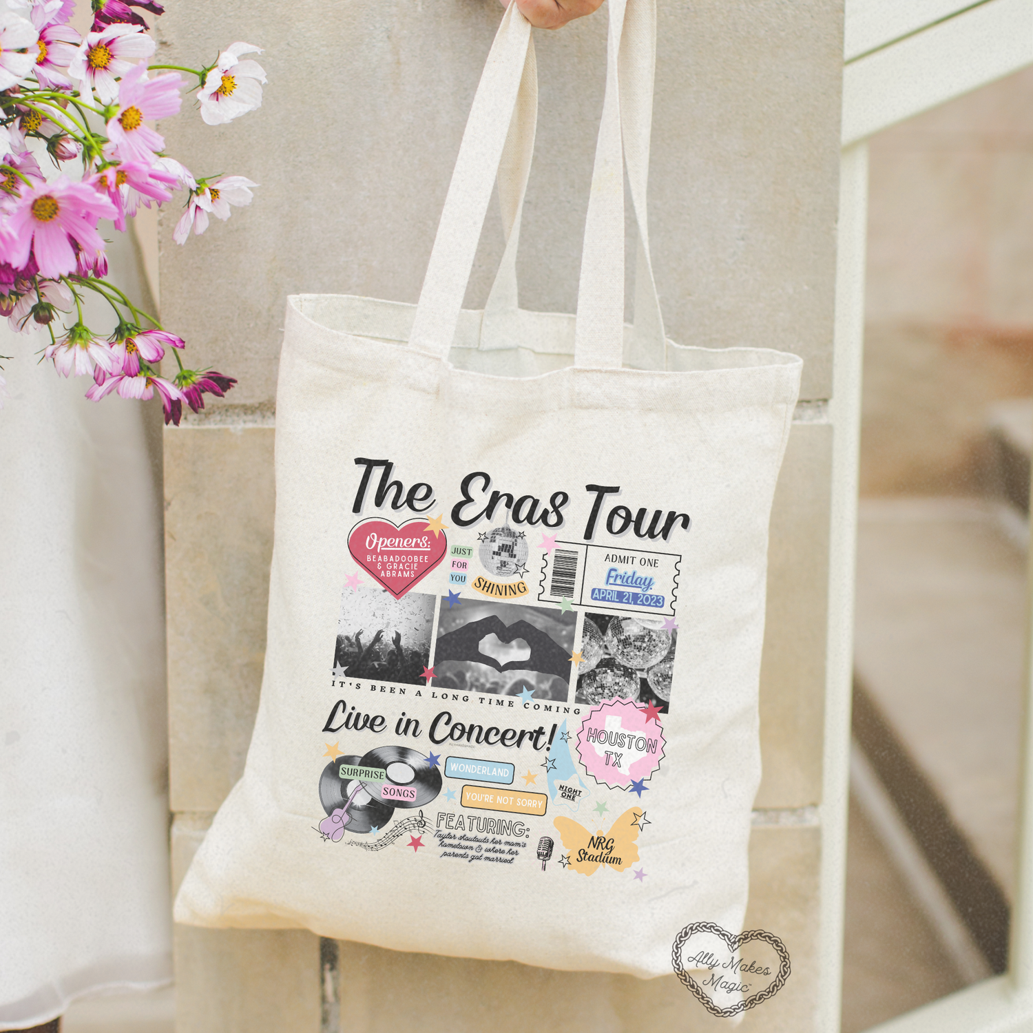 houston night 1 tote bag *custom*