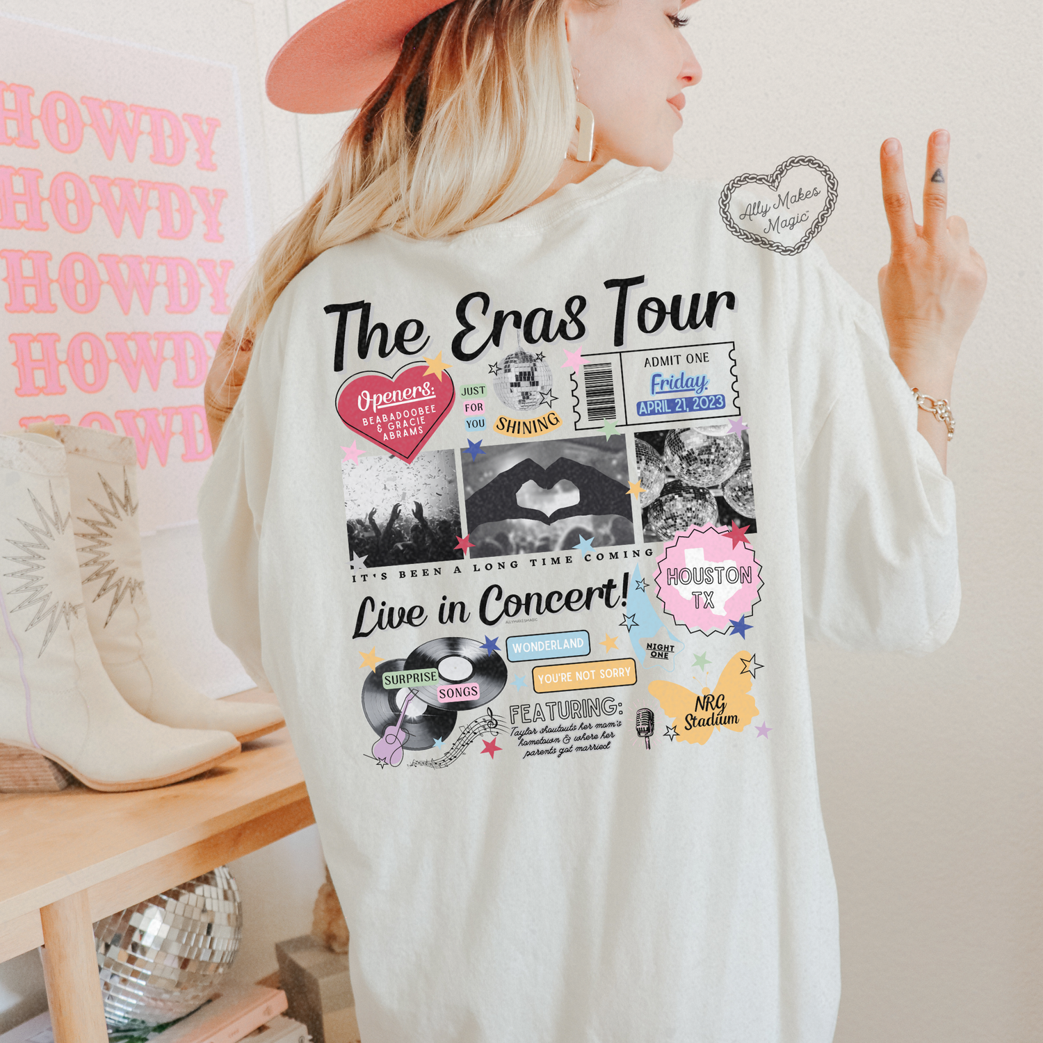 houston night 1 tee | comfort colors *custom*