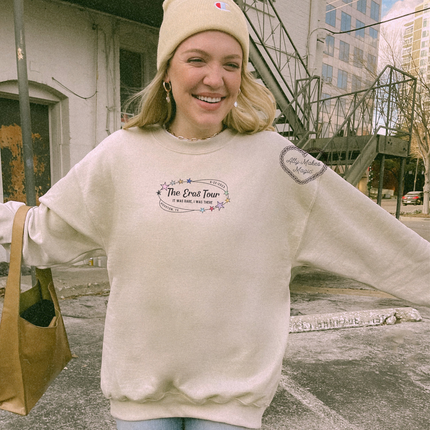 houston night 2 sweater | gildan *custom*
