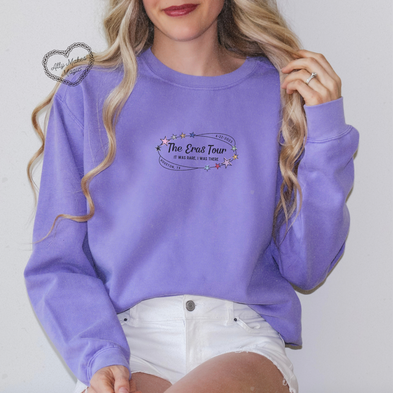 houston night 2 pullover | comfort colors *custom*