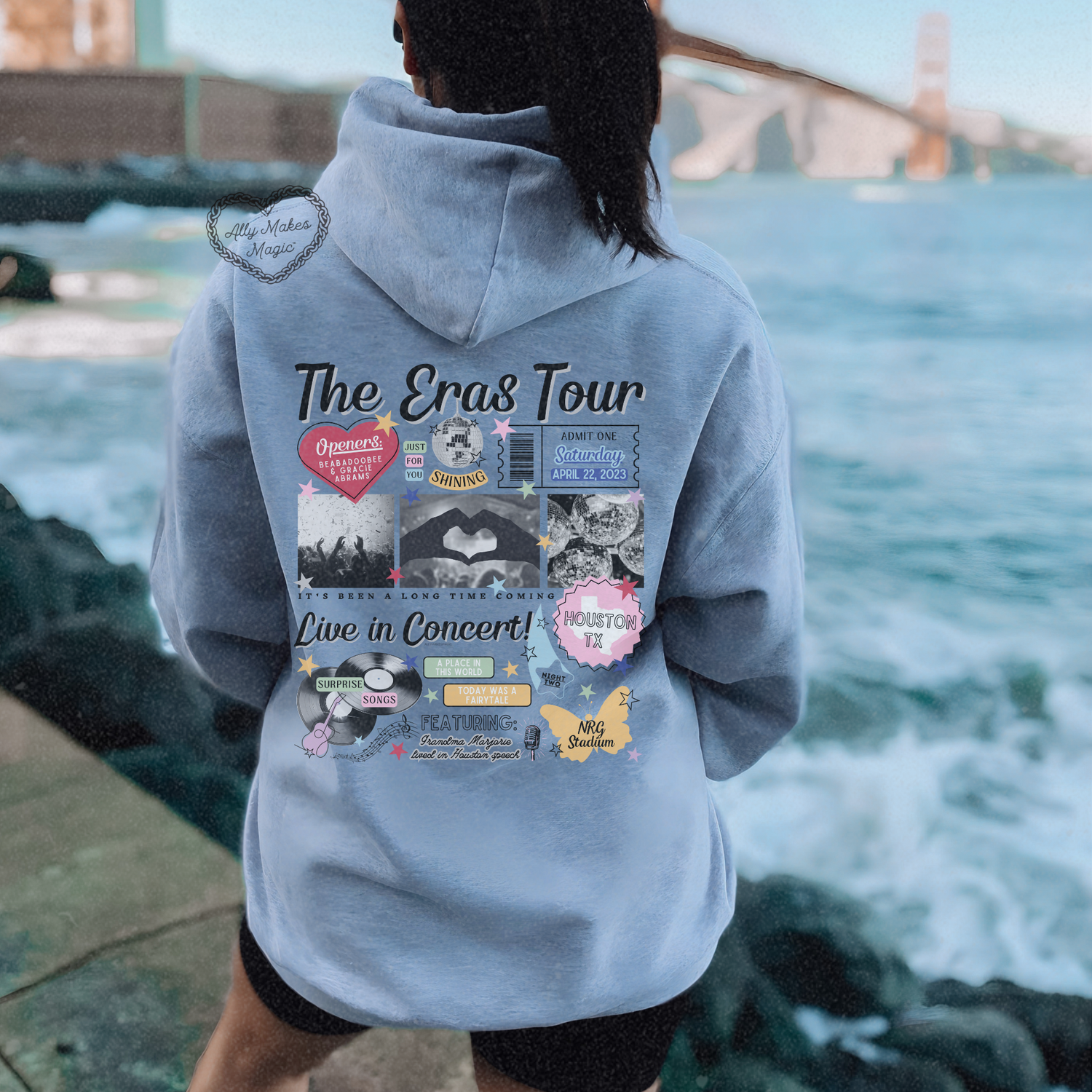 houston night 2 hoodie *custom*