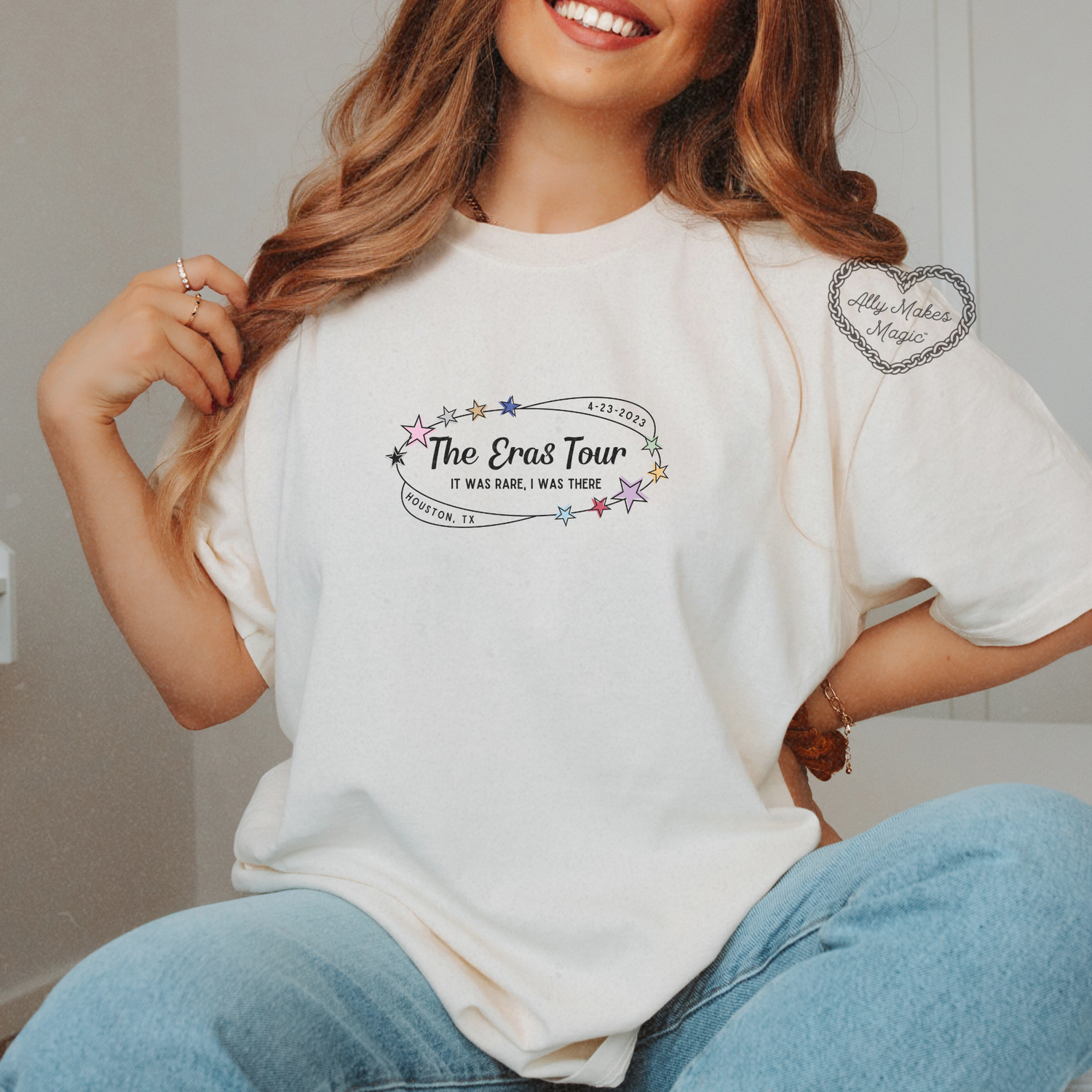 houston night 3 tee | comfort colors *custom*