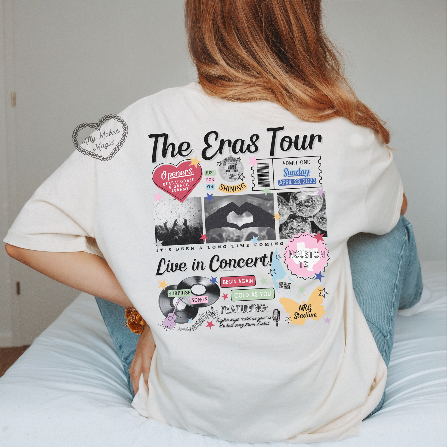 houston night 3 tee | comfort colors *custom*