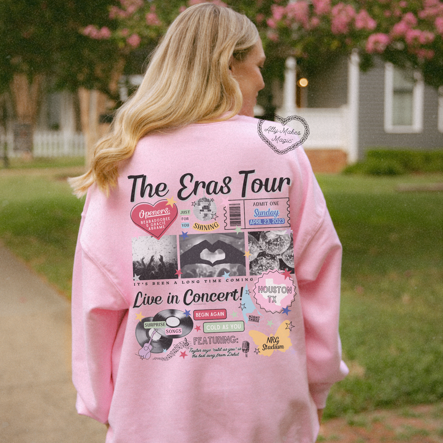 houston night 3 sweater | gildan *custom*