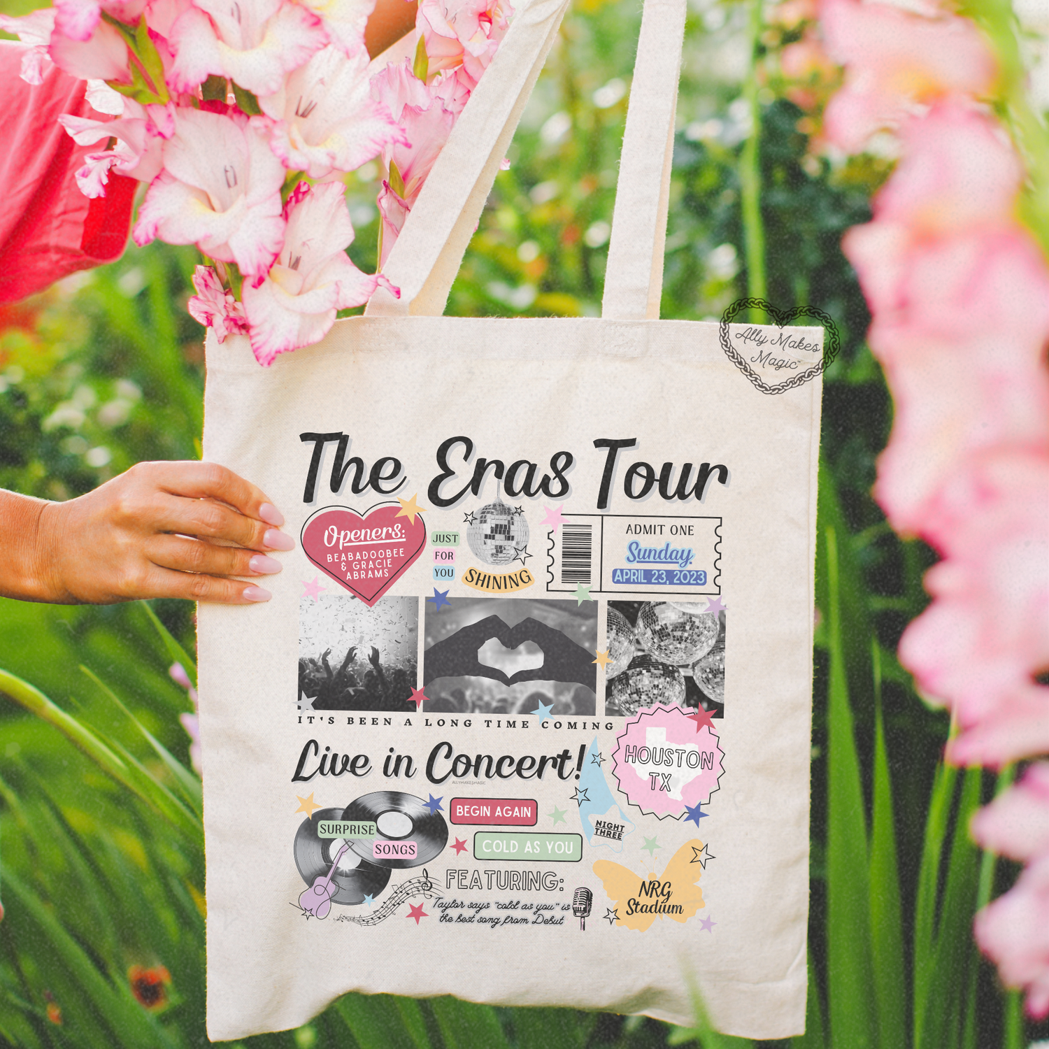 houston night 3 tote bag *custom*
