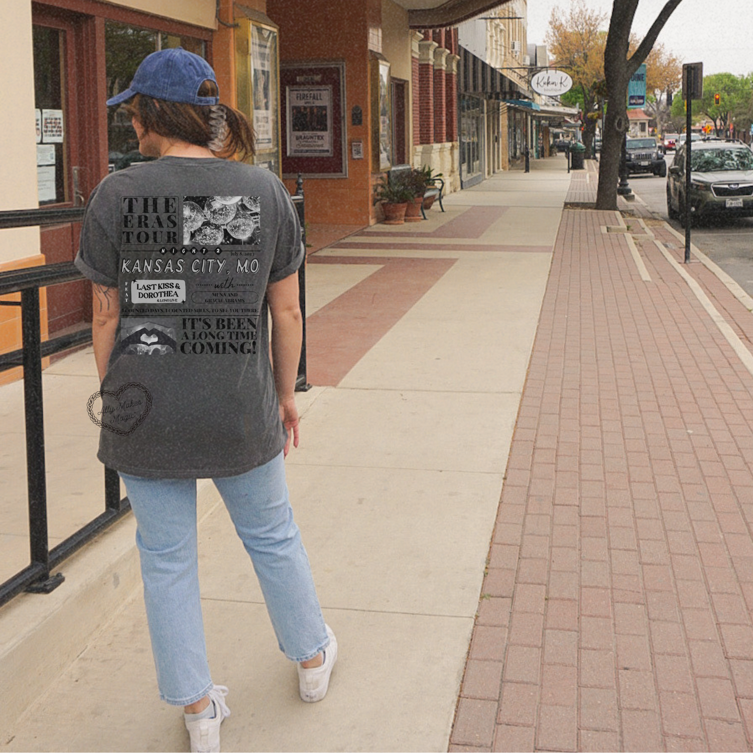 kansas city night 2 tee | comfort colors *custom*