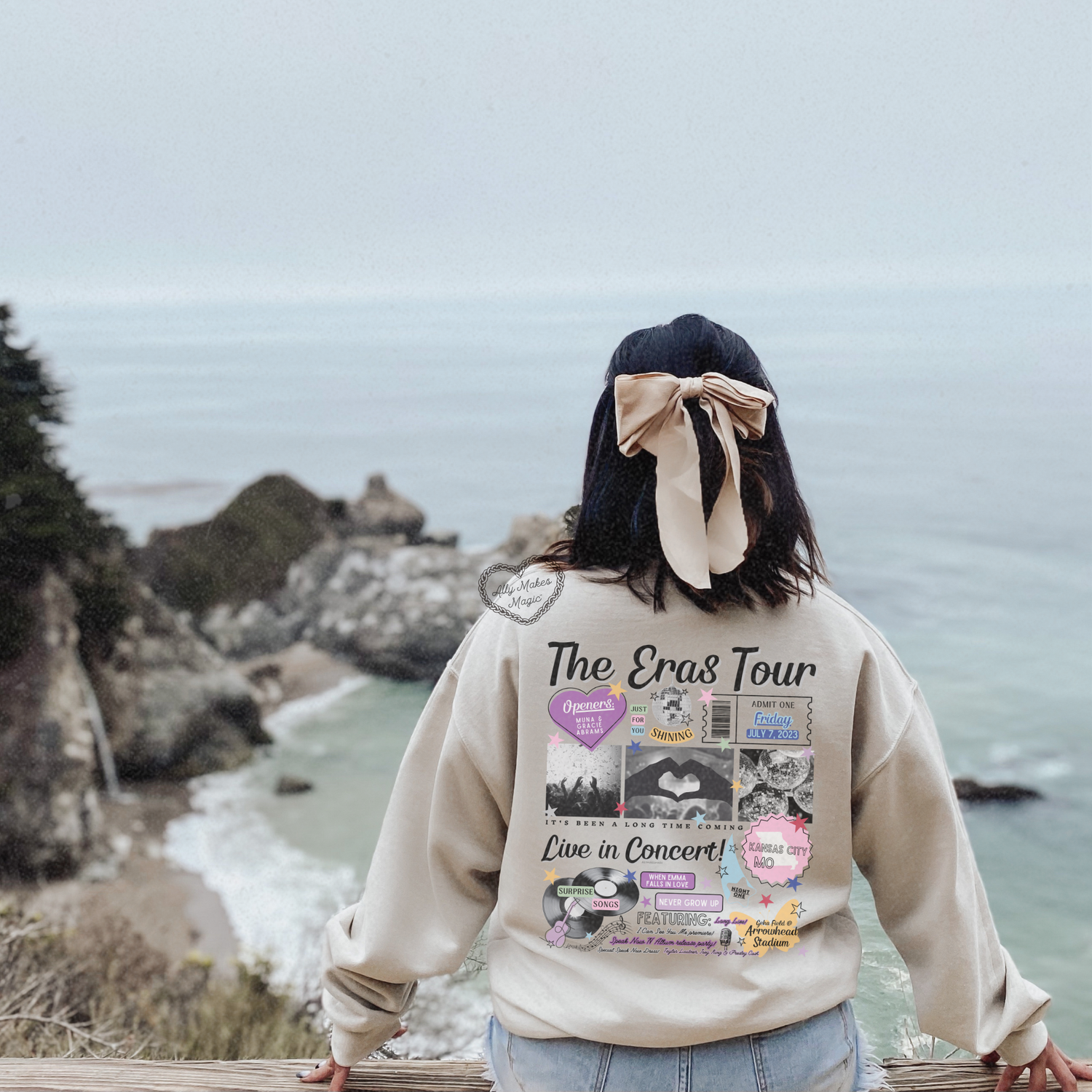kansas city night 1 sweater | gildan *custom*