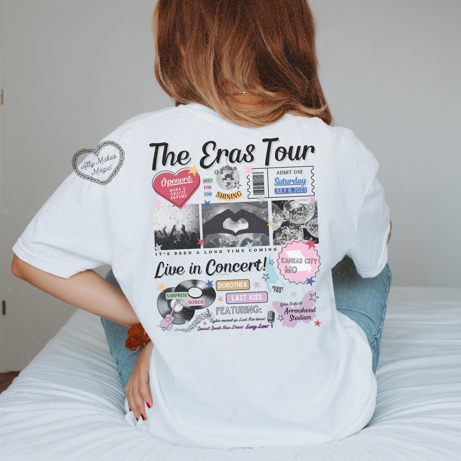 kansas city night 2 tee | comfort colors *custom*