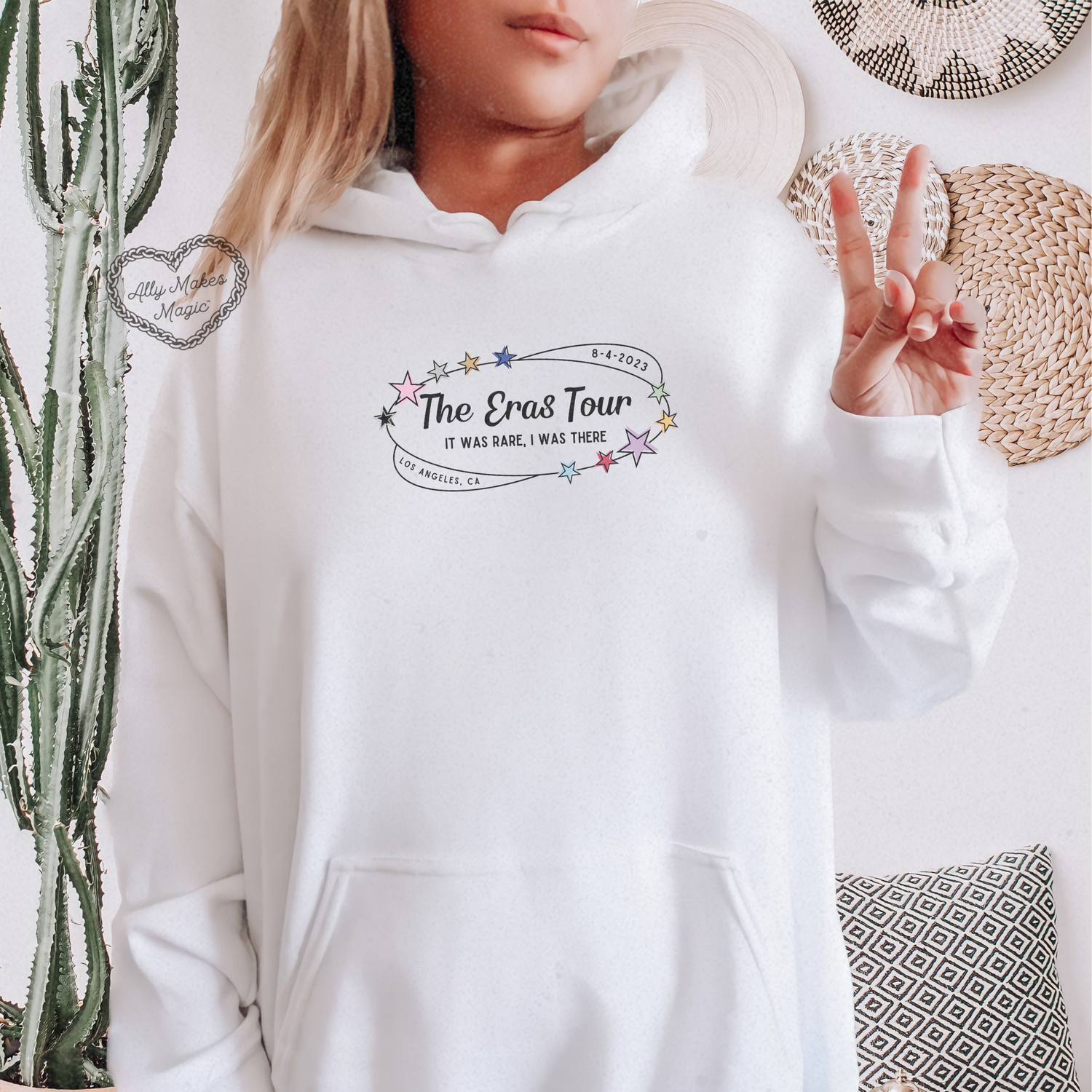 los angeles night 2 hoodie *custom*