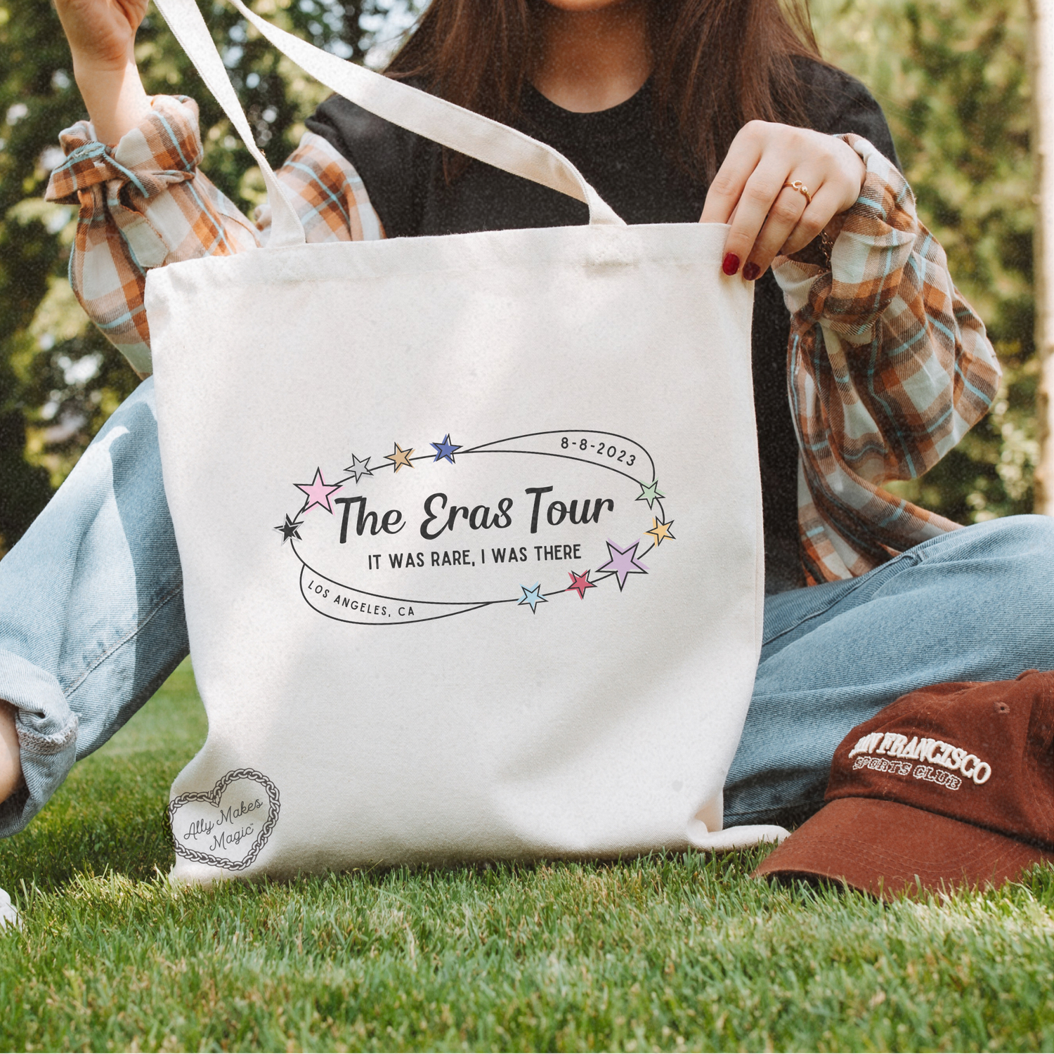 los angeles night 5 tote bag *custom*