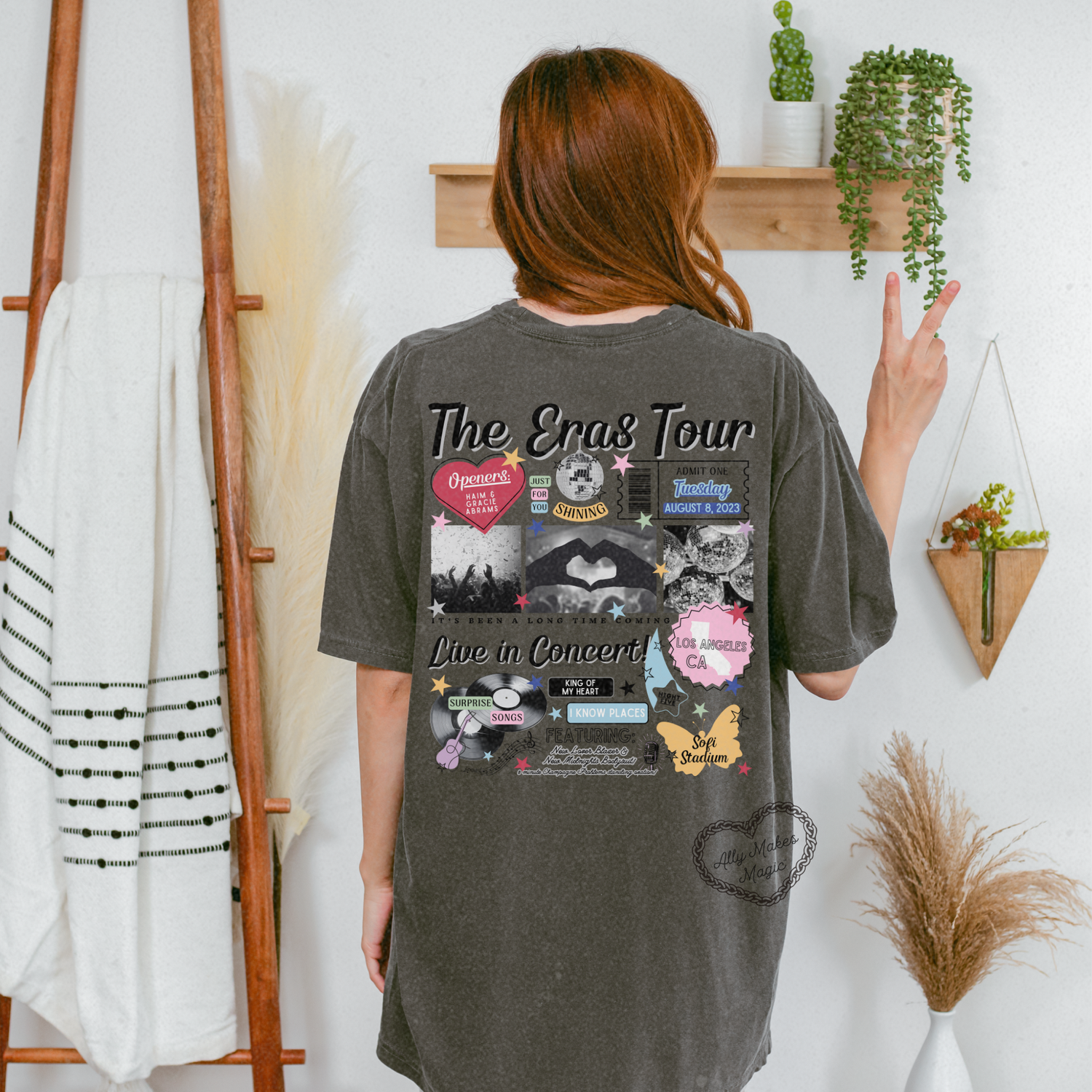 los angeles night 5 tee | comfort colors *custom*