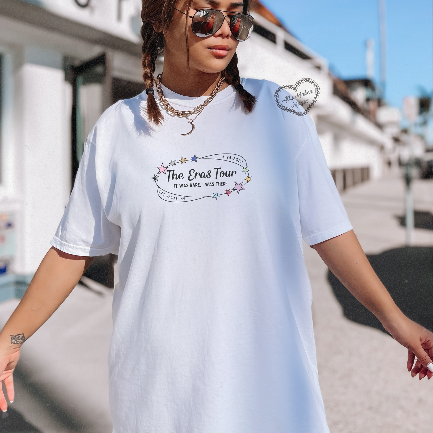 las vegas night 1 tee | comfort colors *custom*