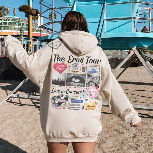 las vegas night 1 retro hoodie