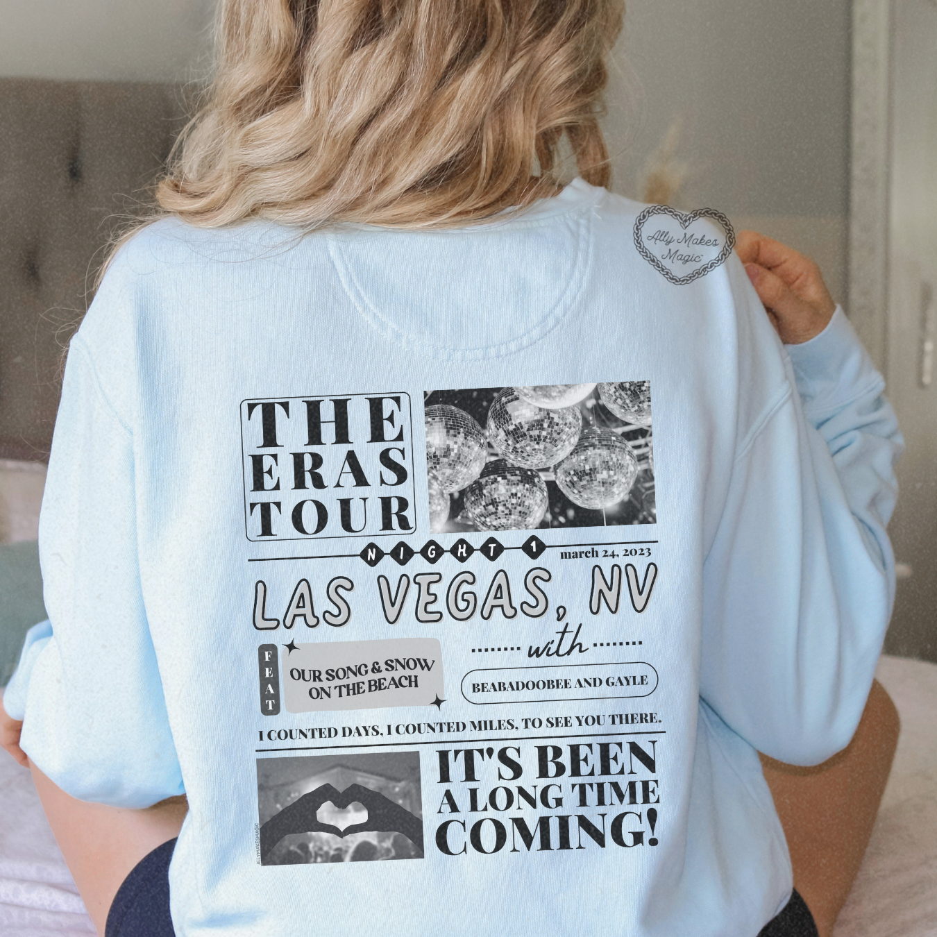 las vegas night 1 pullover | comfort colors