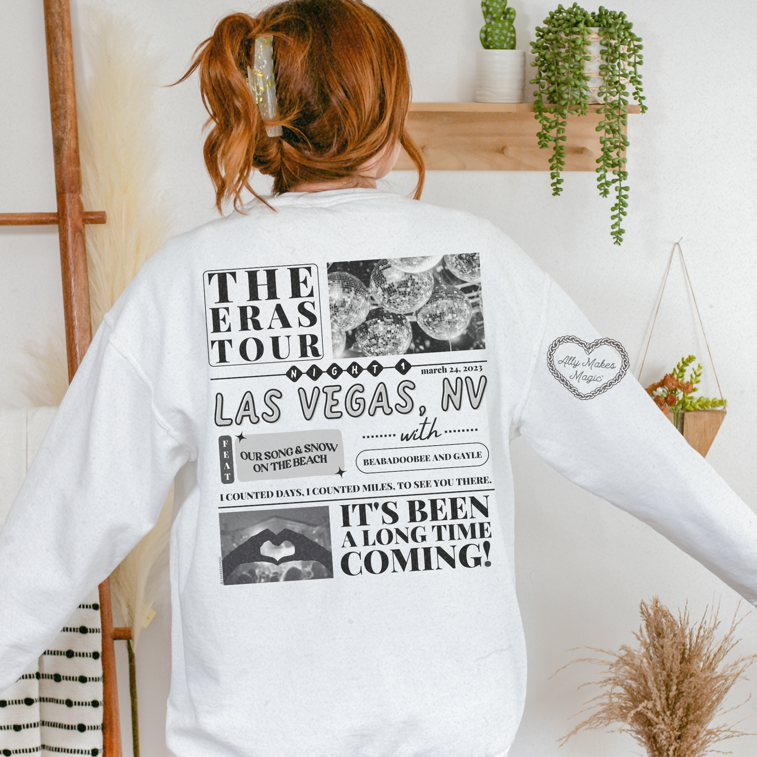 las vegas night 2 pullover | comfort colors *custom*