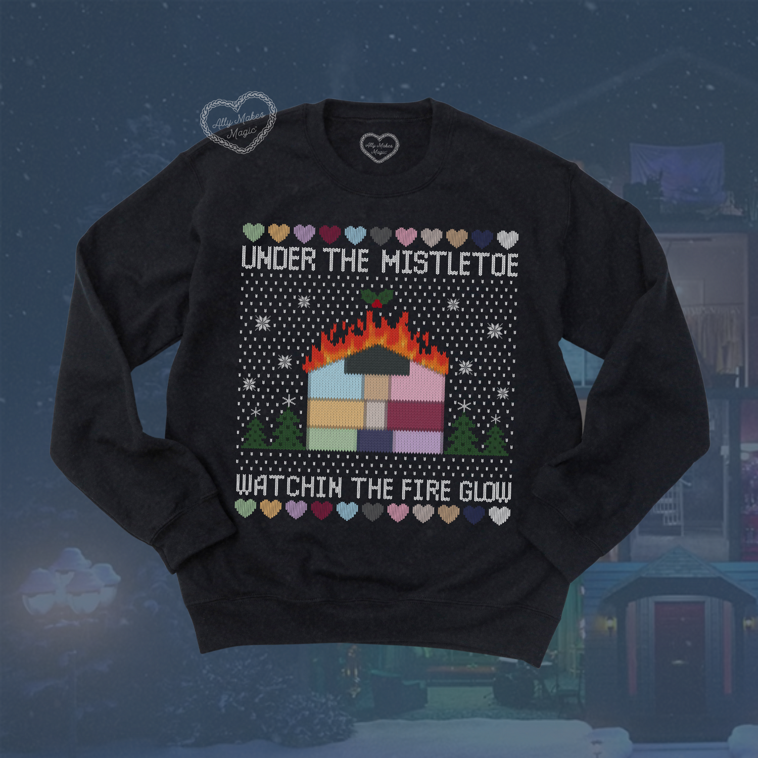 lvr house ugly christmas sweater